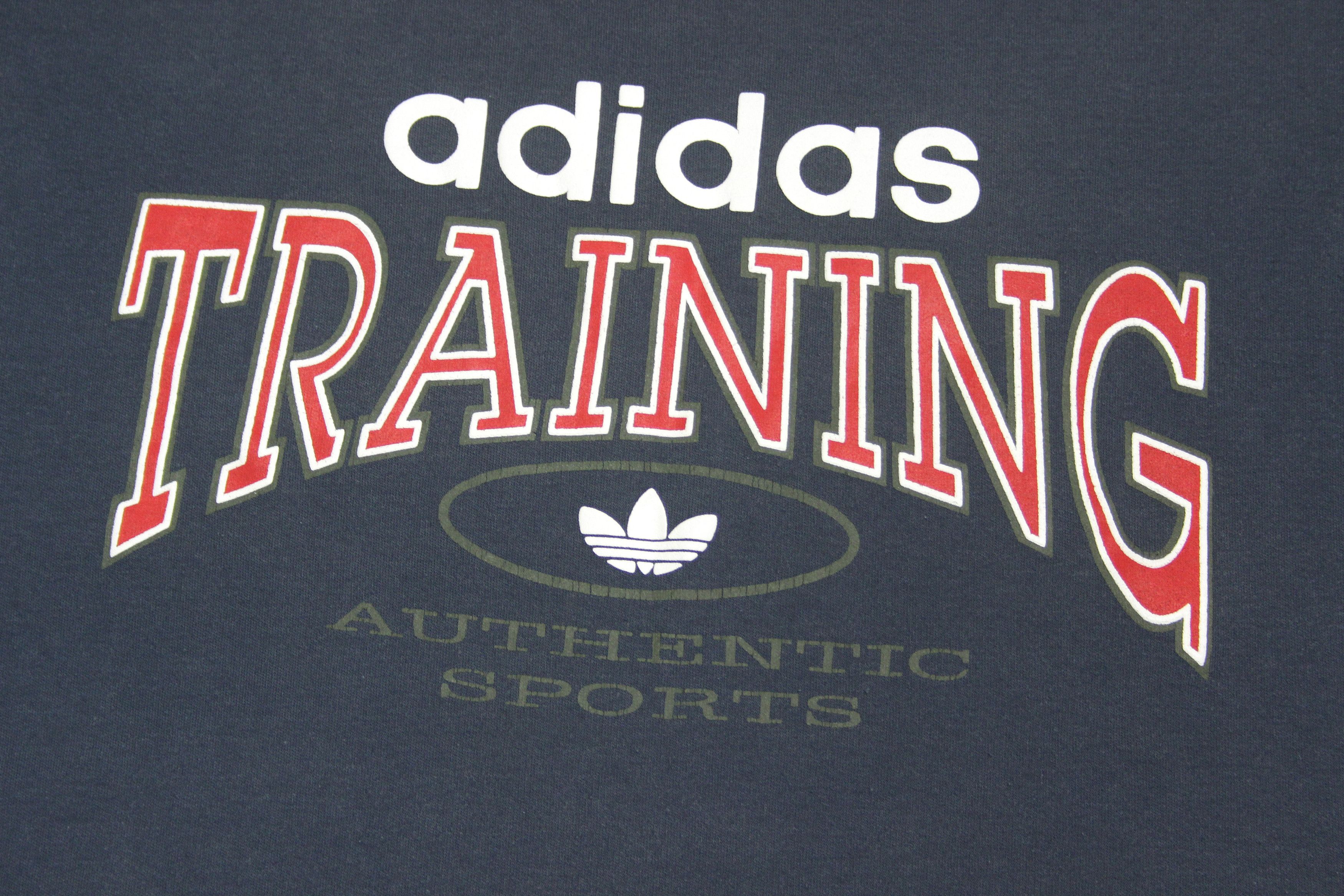 Adidas × Vintage 90S Training Big Logo T-Shirt Size US M / EU 48-50 / 2 - 3 Thumbnail