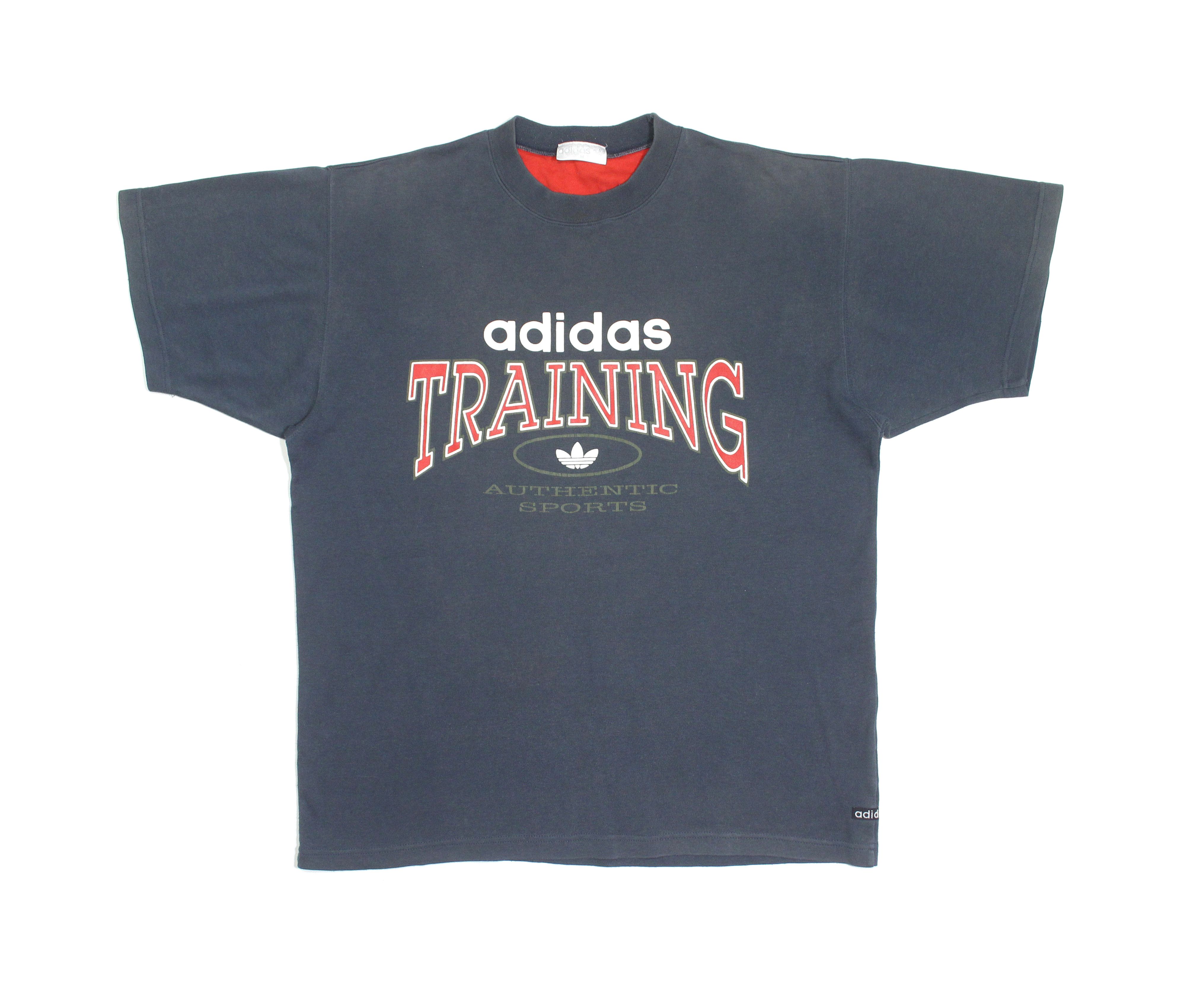 Adidas × Vintage 90S Training Big Logo T-Shirt Size US M / EU 48-50 / 2 - 1 Thumbnail