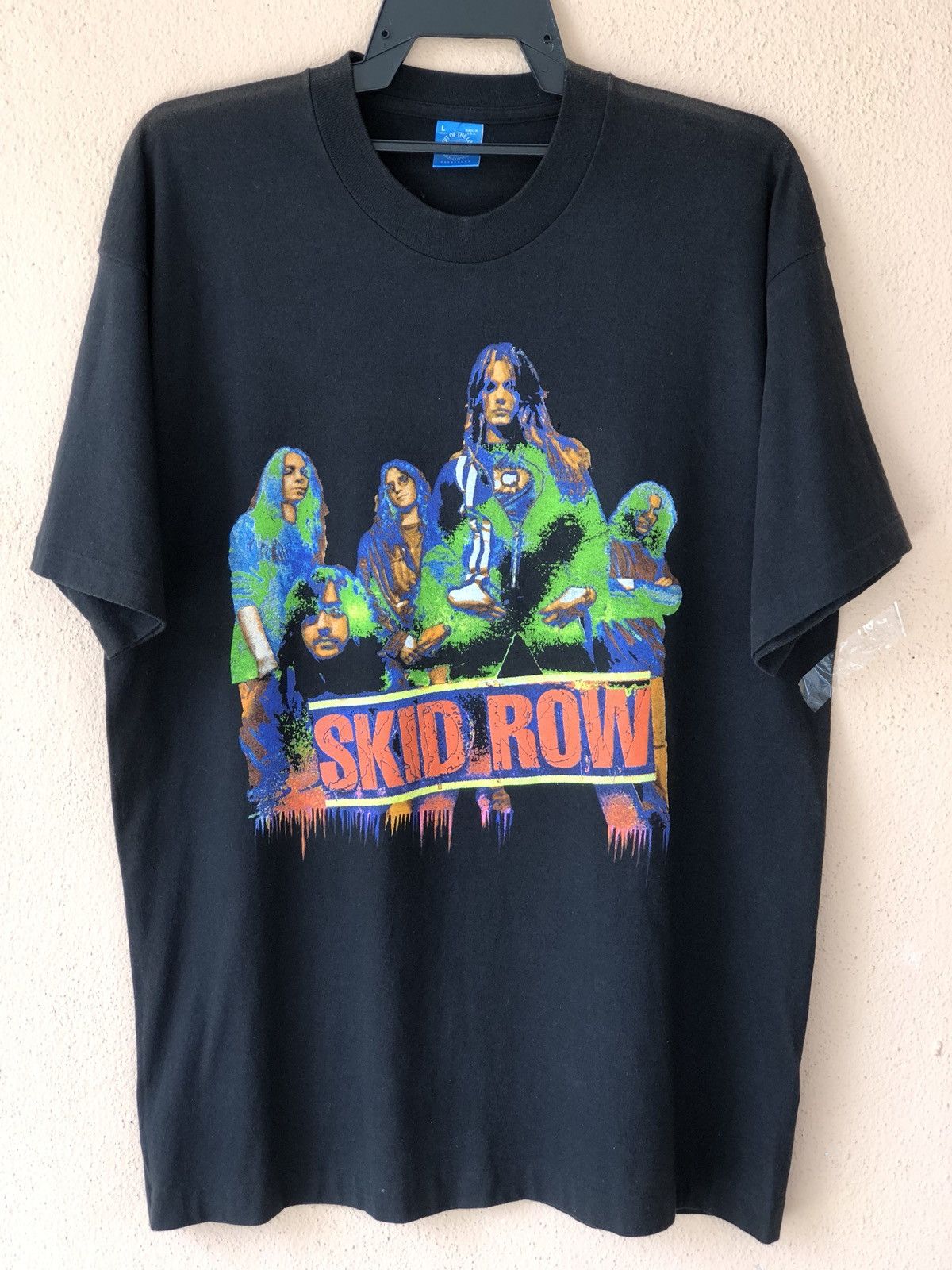Vintage 90s SKID ROW Subhuman Beings Tour Tee
