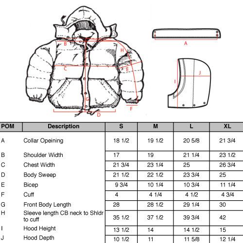 Crescent Down Works × illustrated example Hooded Down Jacket Size US L / EU 52-54 / 3 - 7 Thumbnail