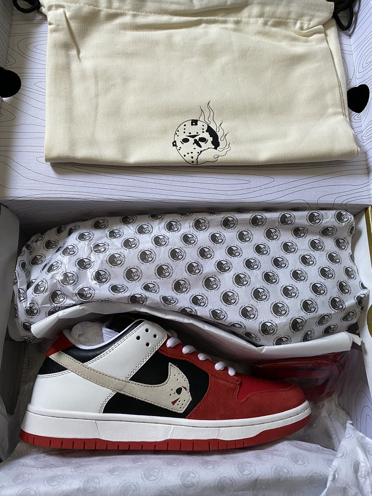 Warren Lotas SB DUNK LOW Jason Slasher