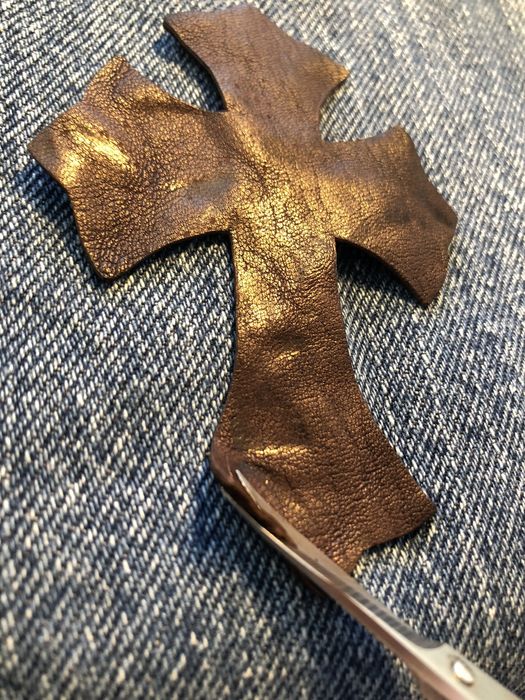 Custom 12 Leather Cross Patches Grailed