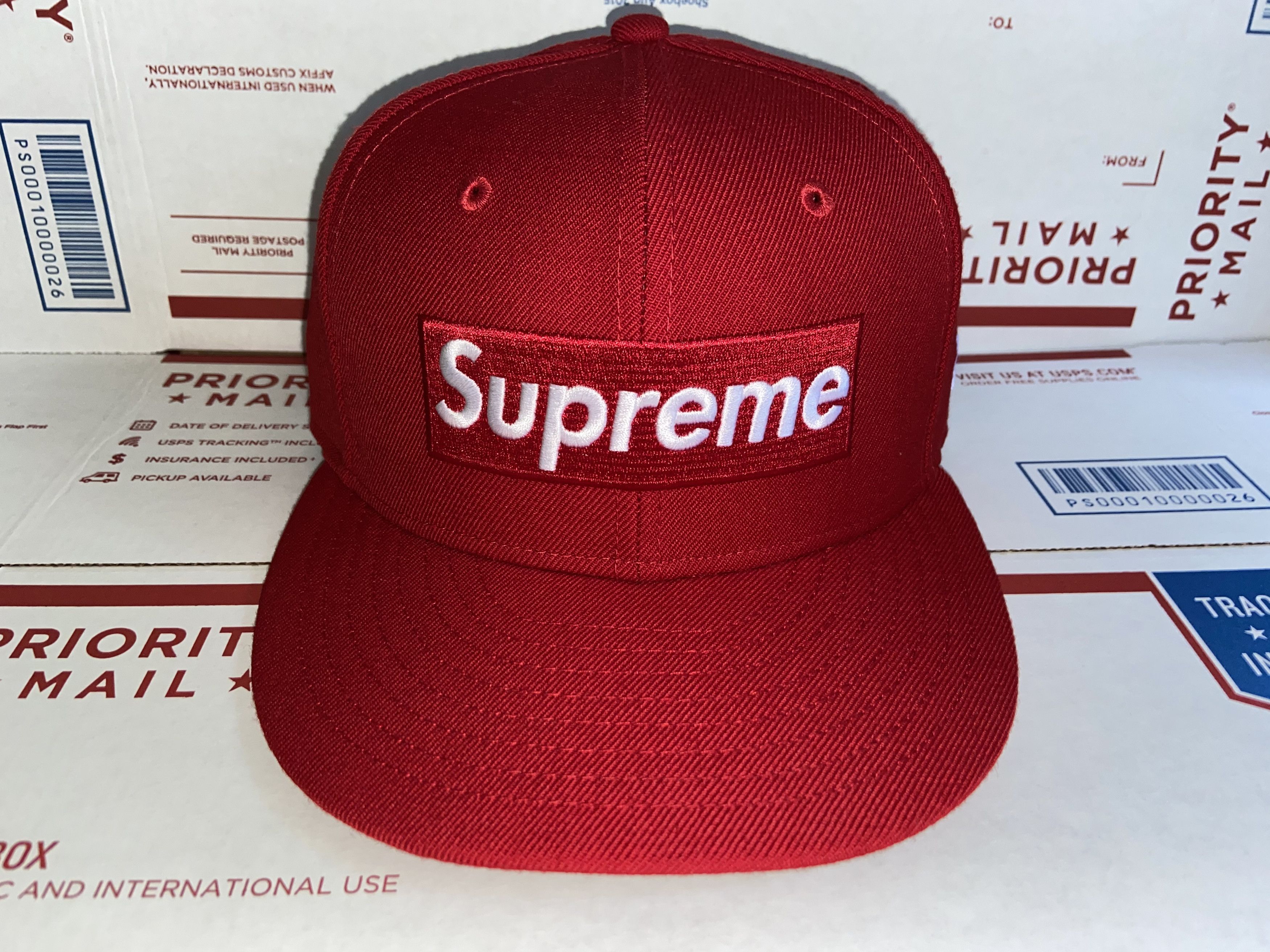 New Era × Playboy × Supreme Supreme Playboy Box Logo New Era Cap 6