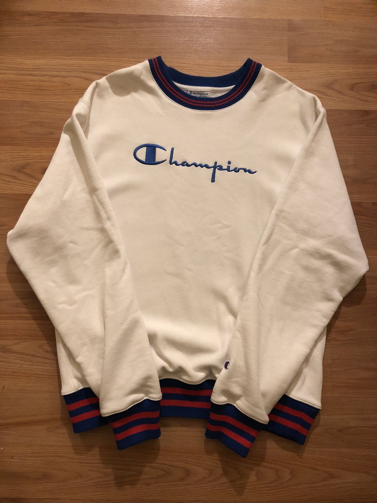 Champion varsity sweater sale