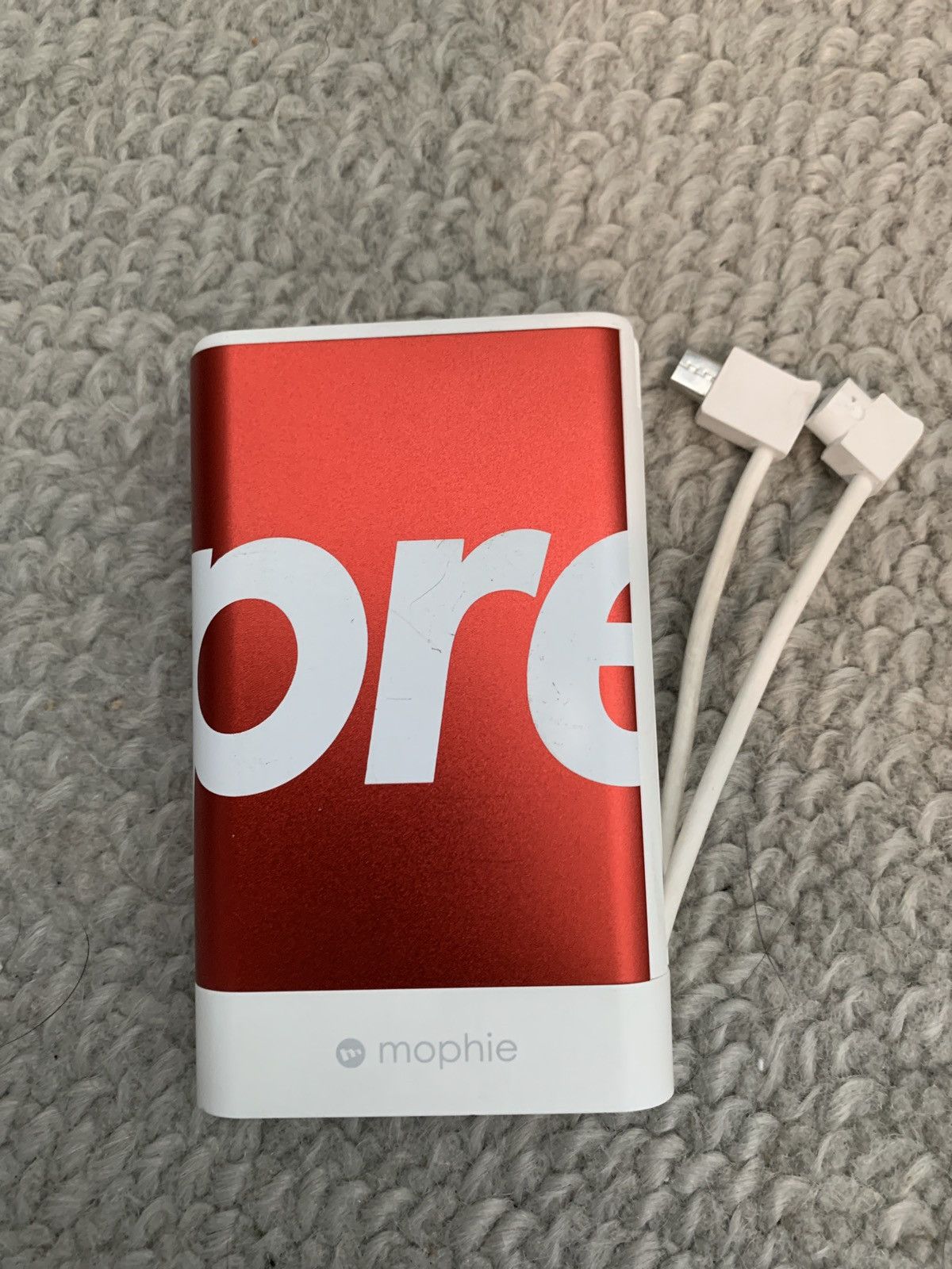 Supreme Supreme 10k Red mophie charger Size ONE SIZE - 3 Thumbnail