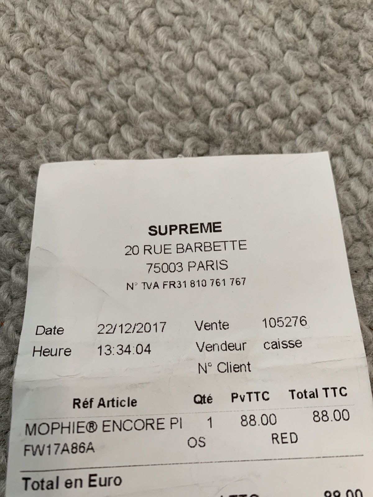Supreme Supreme 10k Red mophie charger Size ONE SIZE - 5 Thumbnail