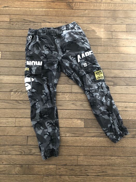 Grey Camo cargo Joggers