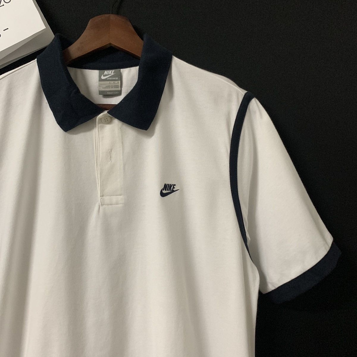 Vintage Nike Small Logo Embroidery Polo Shirt