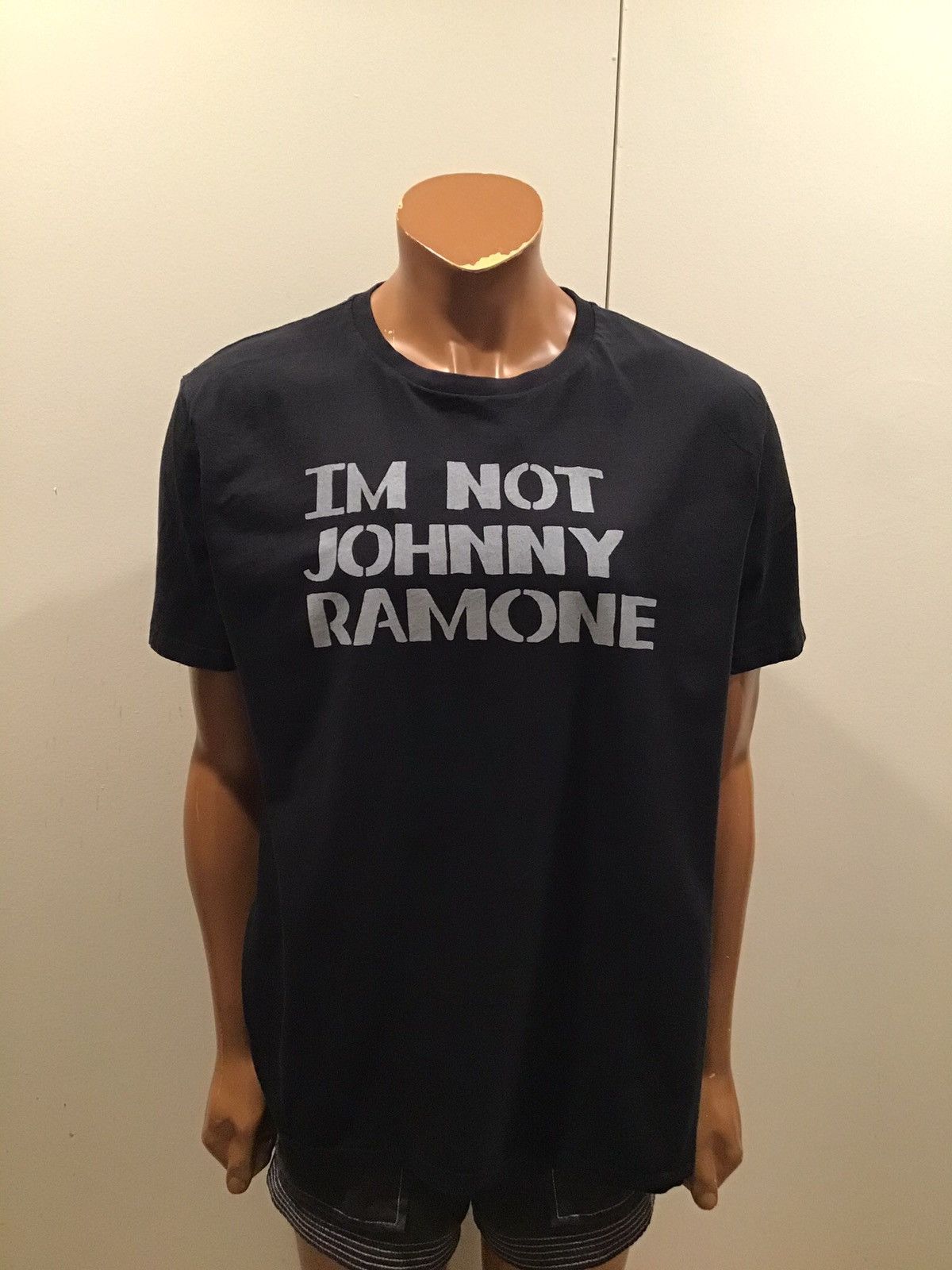 Band Tees Worn Free Im Not Johnny Ramone The Ramones Punk Rock T-shirt Size US XXL / EU 58 / 5 - 7 Thumbnail
