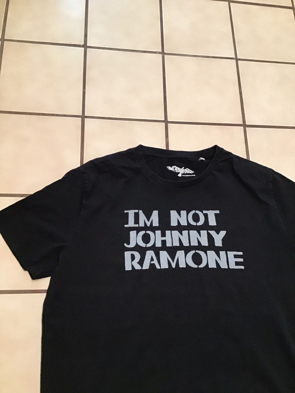 Band Tees Worn Free Im Not Johnny Ramone The Ramones Punk Rock T-shirt Size US XXL / EU 58 / 5 - 5 Thumbnail