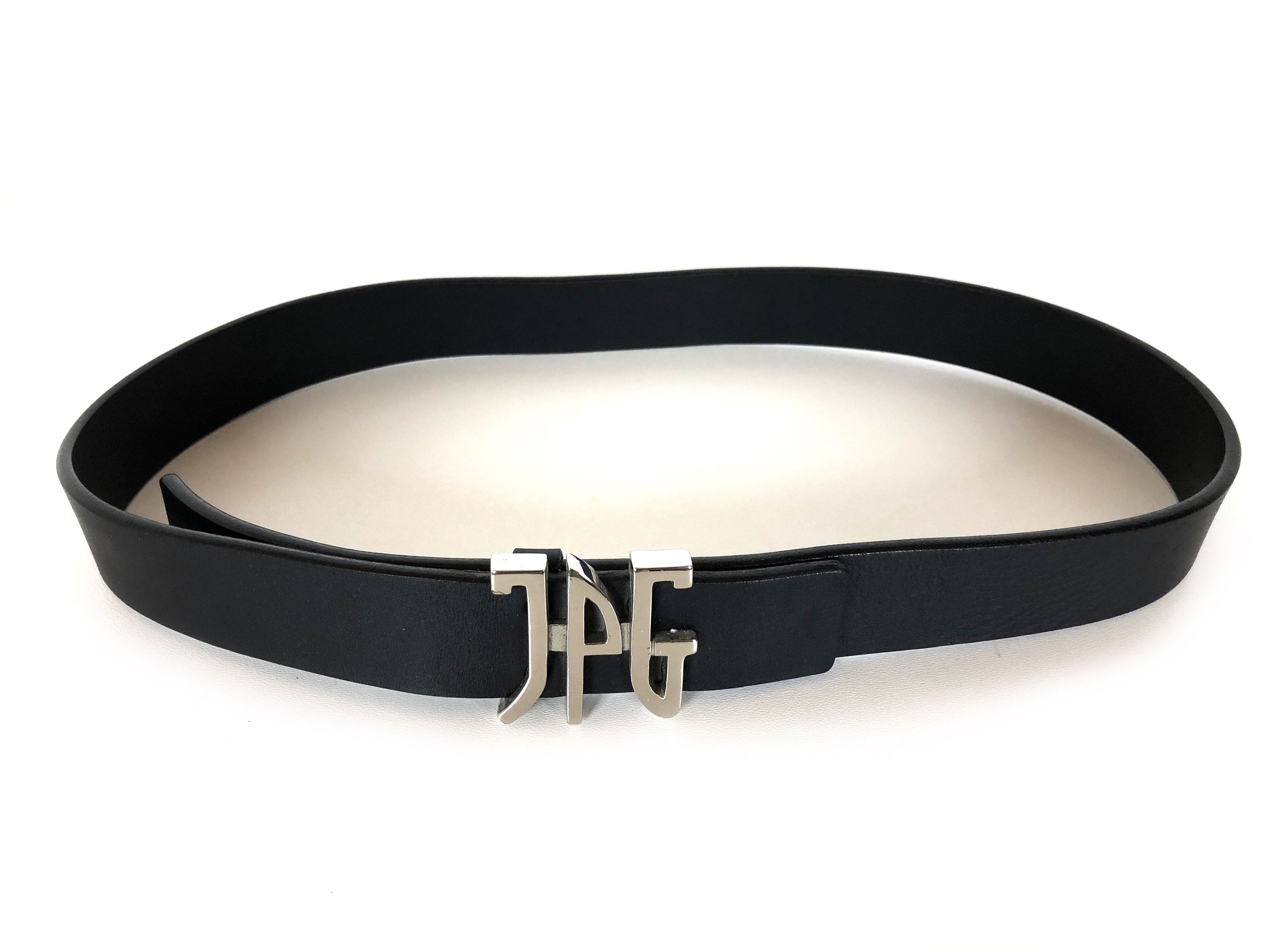 Jean Paul Gaultier Archive/Vintage 1990s Logo Belt Size 32 - 2 Thumbnail