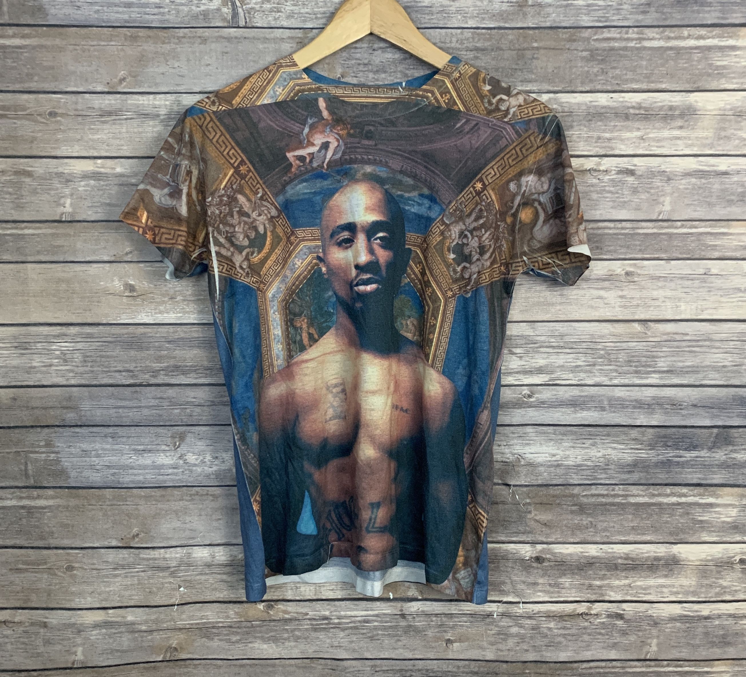 Tupac Shakur All Over Print Long Sleeve Rap T-Shirt