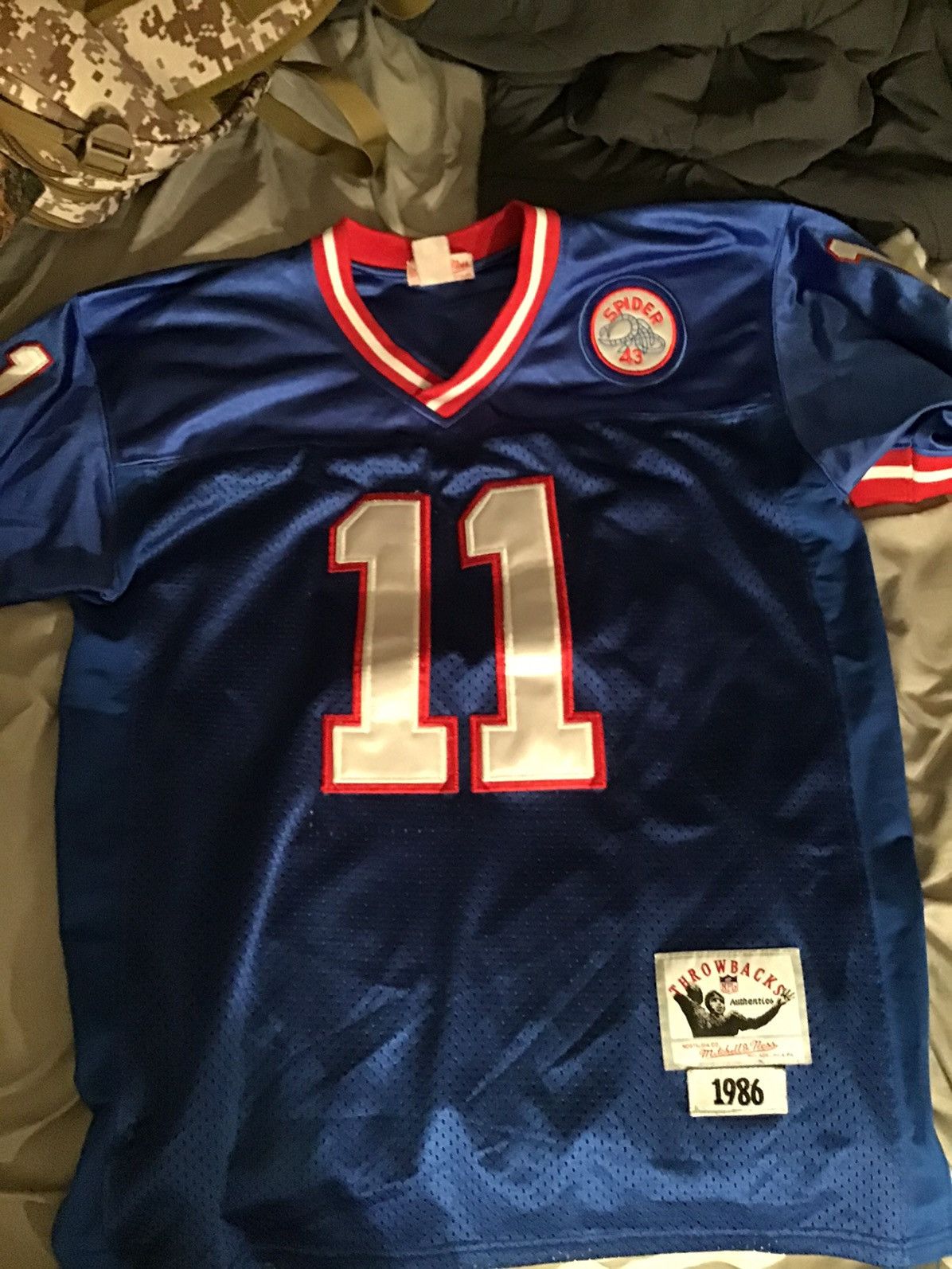 Phil Simms Mitchell & Ness New York Giants Jersey – Classic Authentics