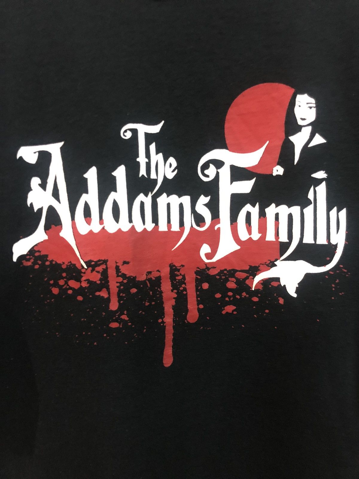 Vintage 90's the Addams Family 1994 Film T-shirt / Movie