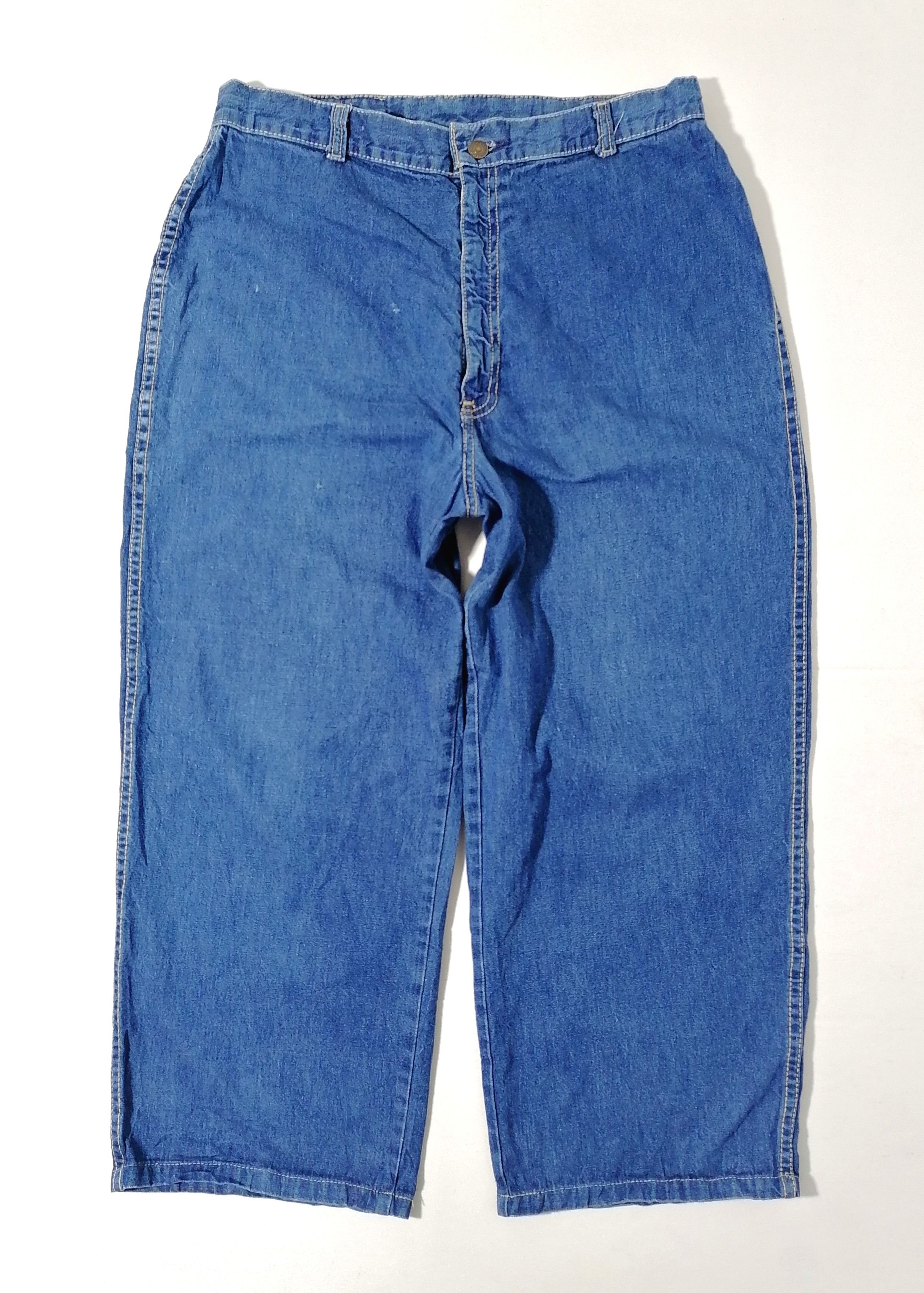 Levi's × Levi's Vintage Clothing Levi's Strauss 554 Baggy Style Denim Jeans Size US 33 - 1 Thumbnail