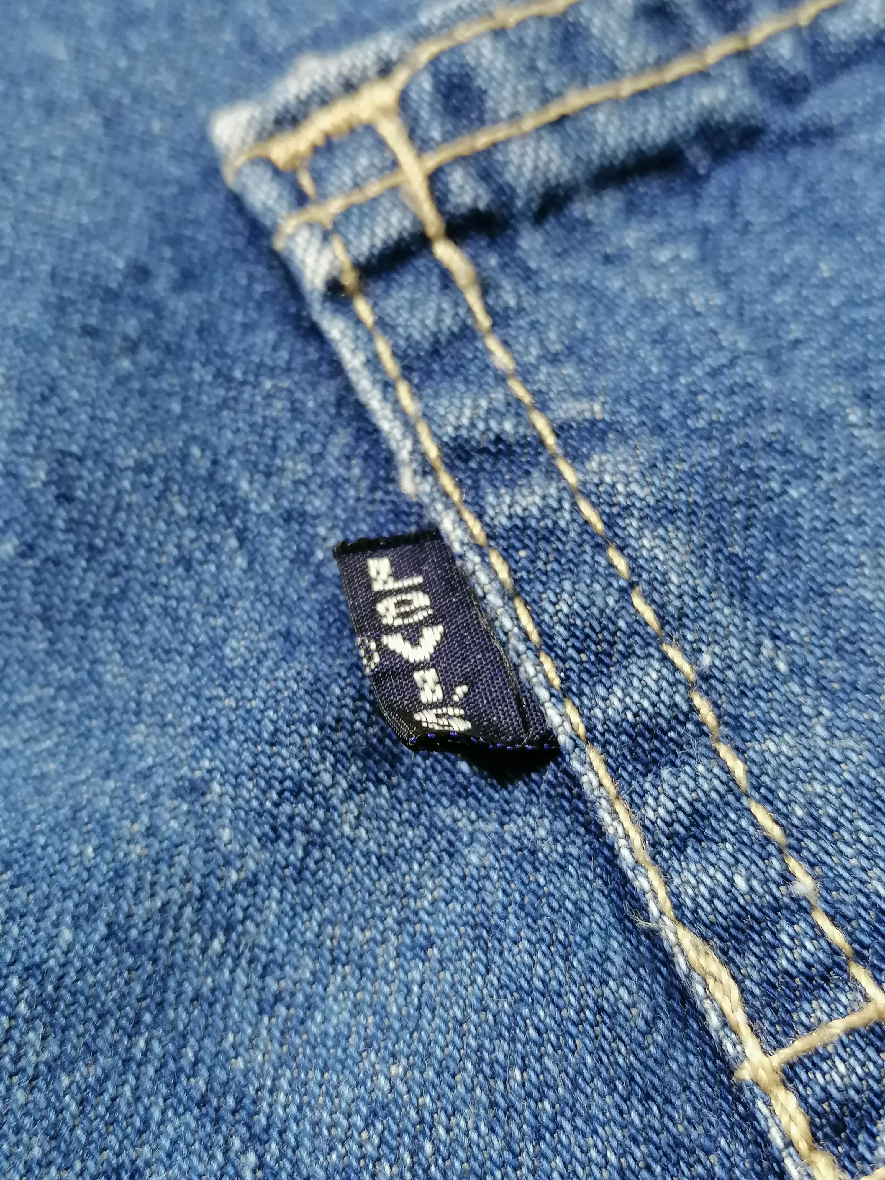 Levi's × Levi's Vintage Clothing Levi's Strauss 554 Baggy Style Denim Jeans Size US 33 - 7 Thumbnail