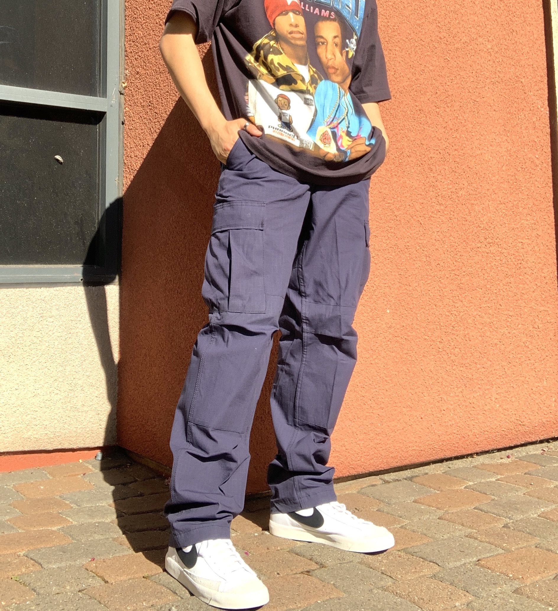 Vintage Fatigue 6 Pocket Cargo Pants 30 Size US 30 / EU 46 - 1 Thumbnail