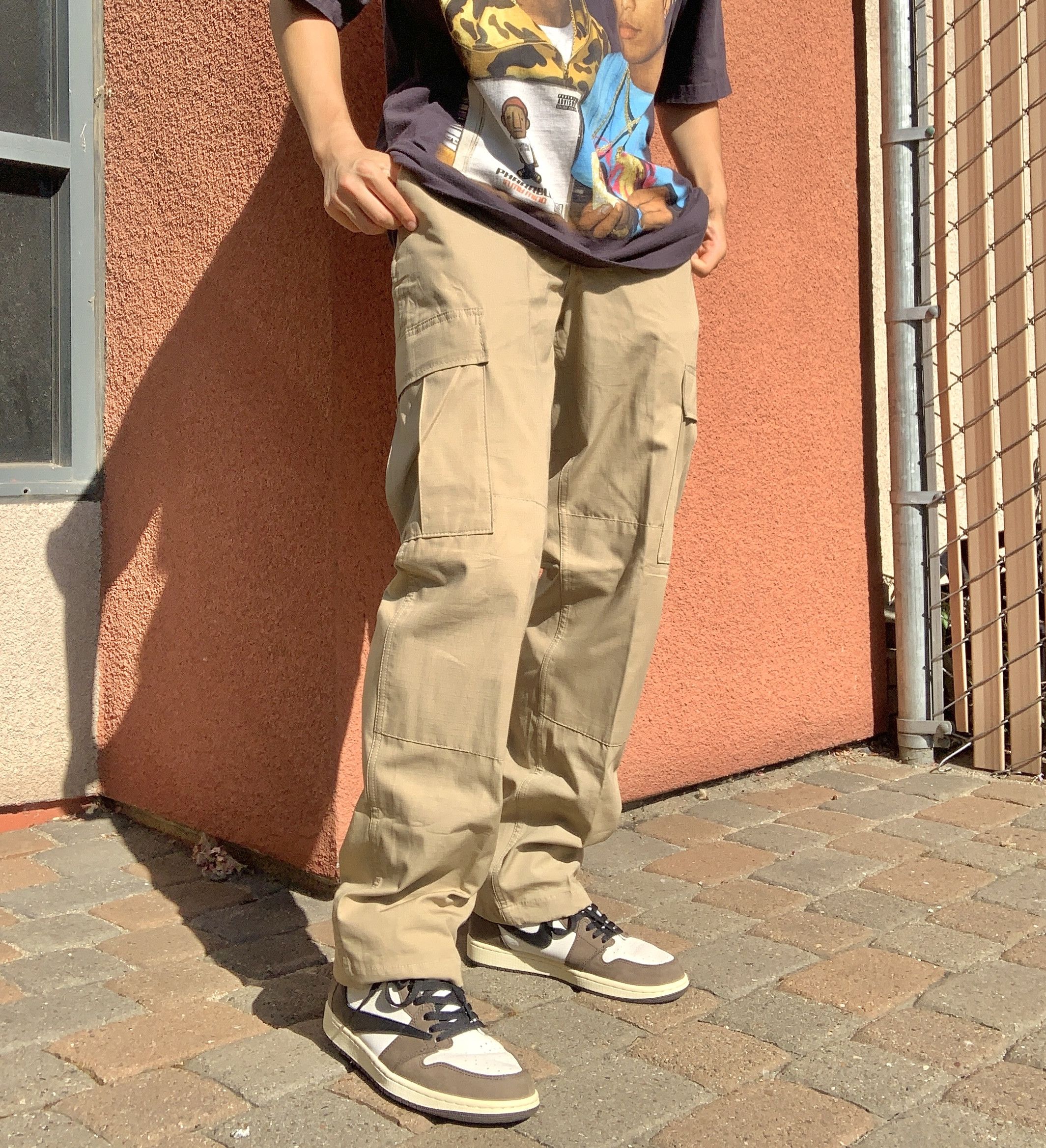 Vintage Fatigue 6 Pocket Cargo Pants 30 Size US 30 / EU 46 - 5 Thumbnail