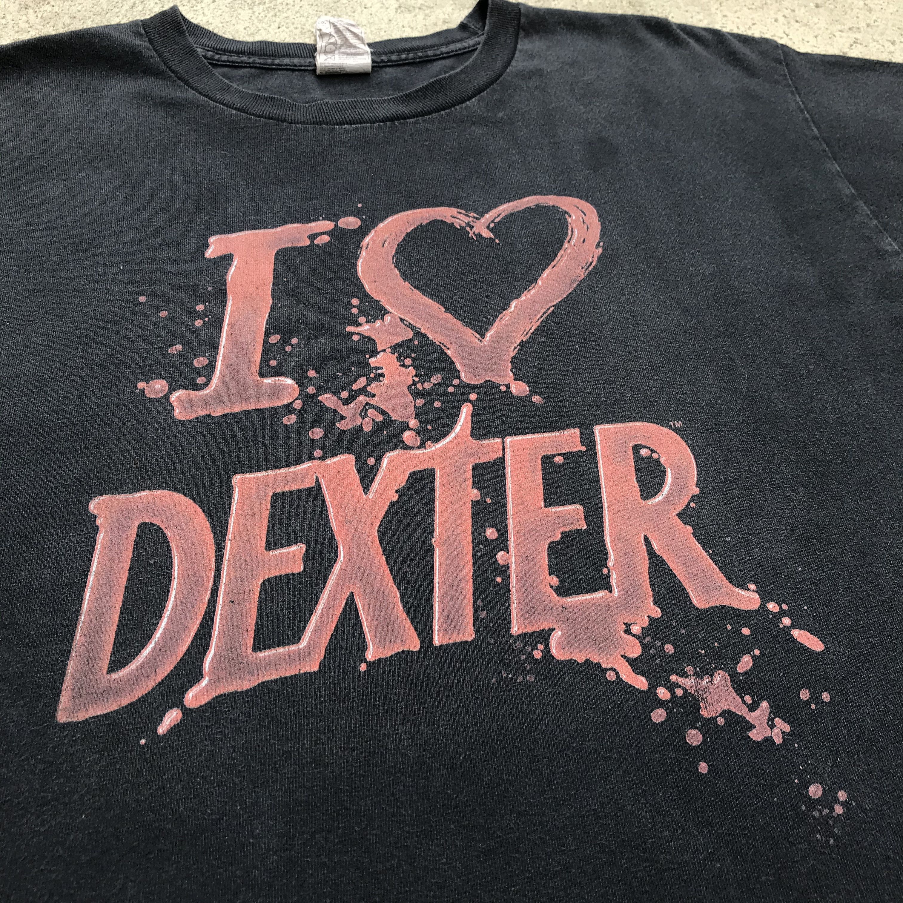 Expert Horror Vintage Y2K Dexter tv series Movie Tee crime drama Size US L / EU 52-54 / 3 - 1 Thumbnail