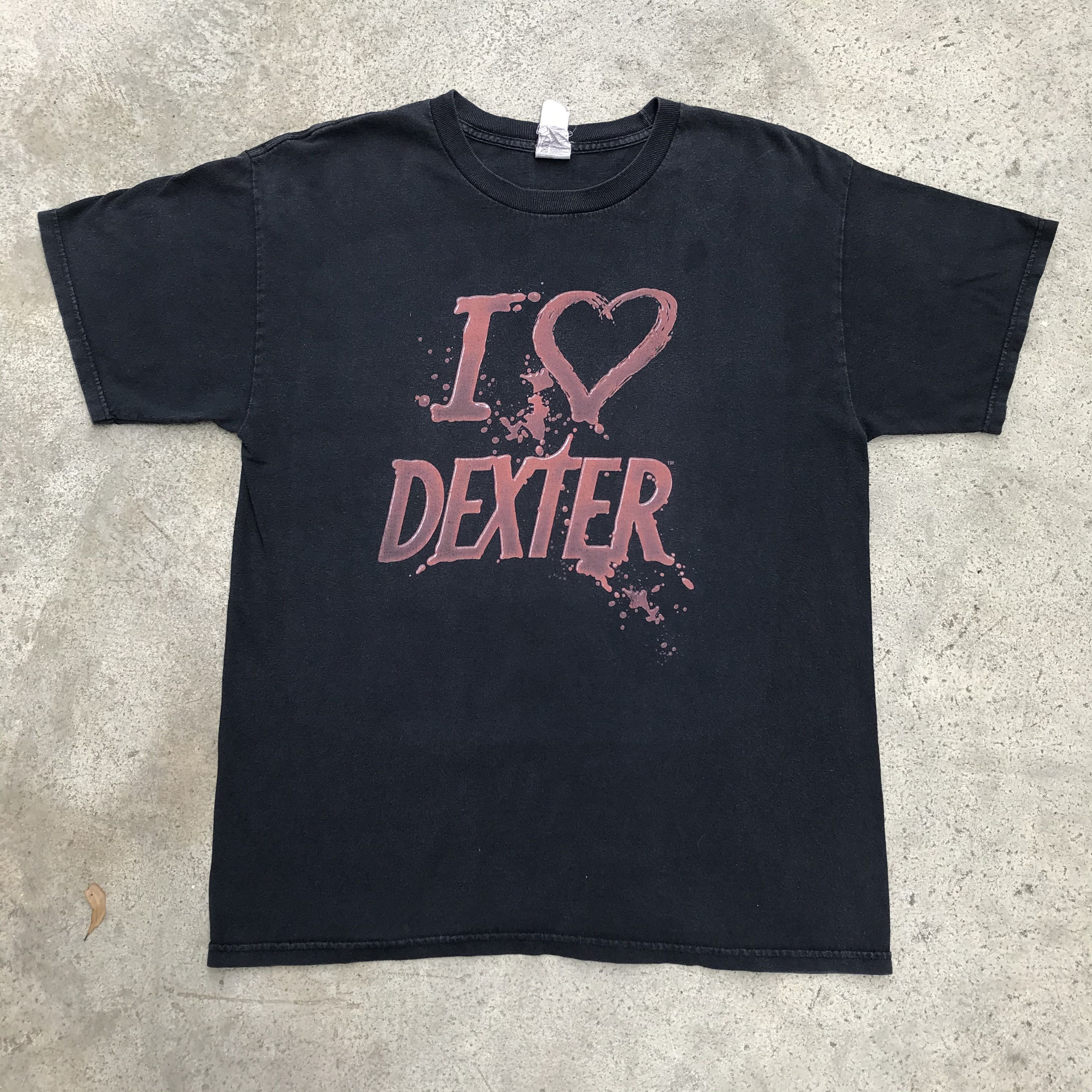 Expert Horror Vintage Y2K Dexter tv series Movie Tee crime drama Size US L / EU 52-54 / 3 - 2 Thumbnail