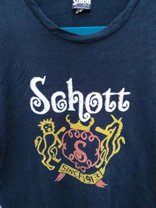 Schott 🔥 SCHOTT MADE IN USA T SHIRTS Size US L / EU 52-54 / 3 - 2 Thumbnail