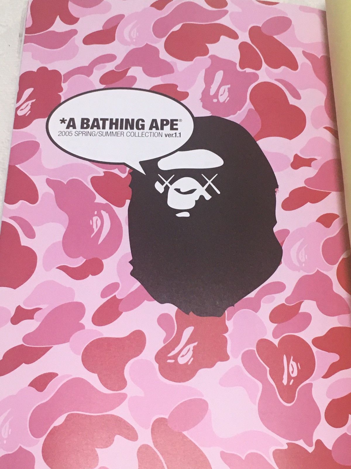 Bape KAWS Bape Logo Sticker Sheet Magazine Blanket tee poster Size ONE SIZE - 12 Thumbnail