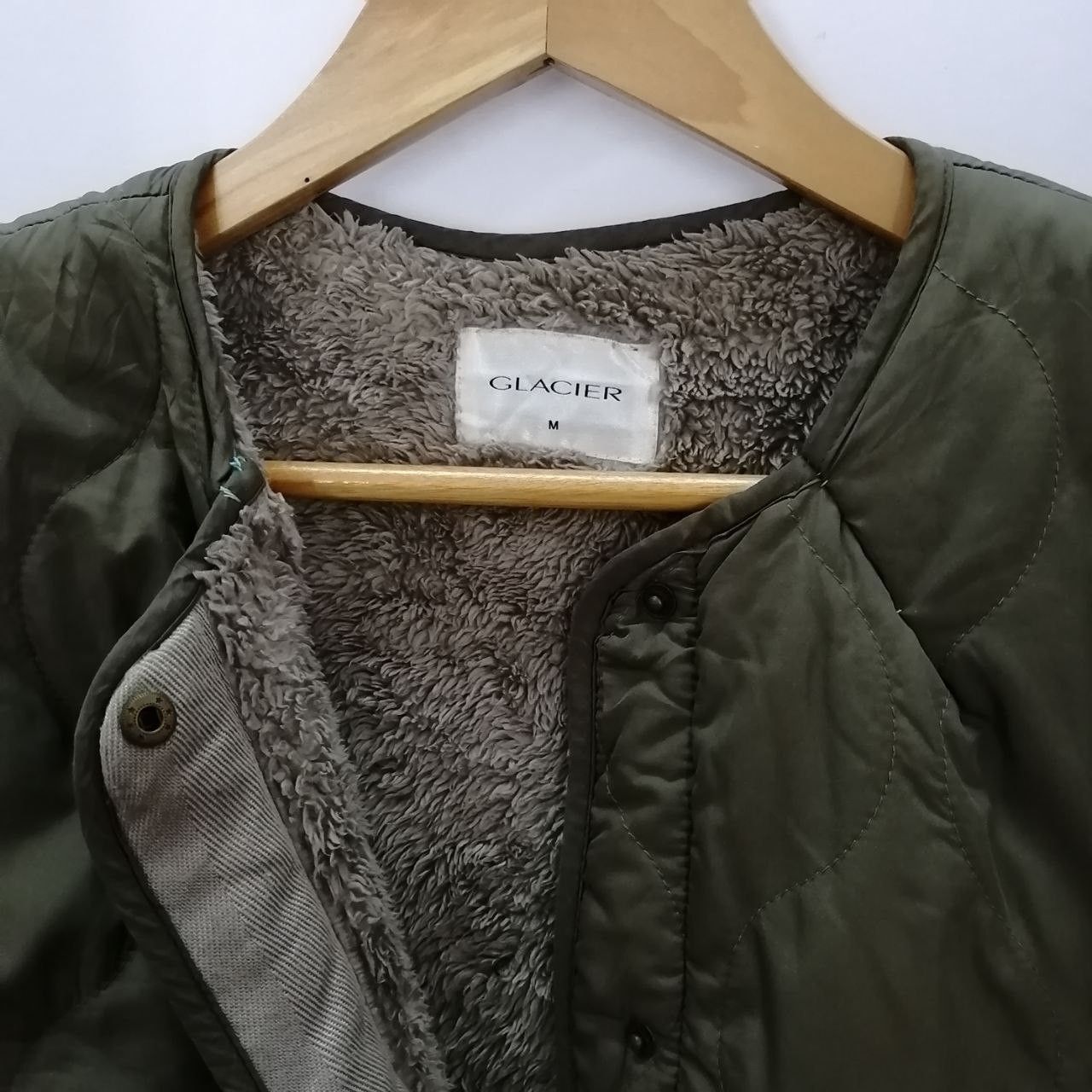 Other 🔥 Vintage Glacier Sherpa Puffer Jacket Size M / US 6-8 / IT 42-44 - 3 Thumbnail