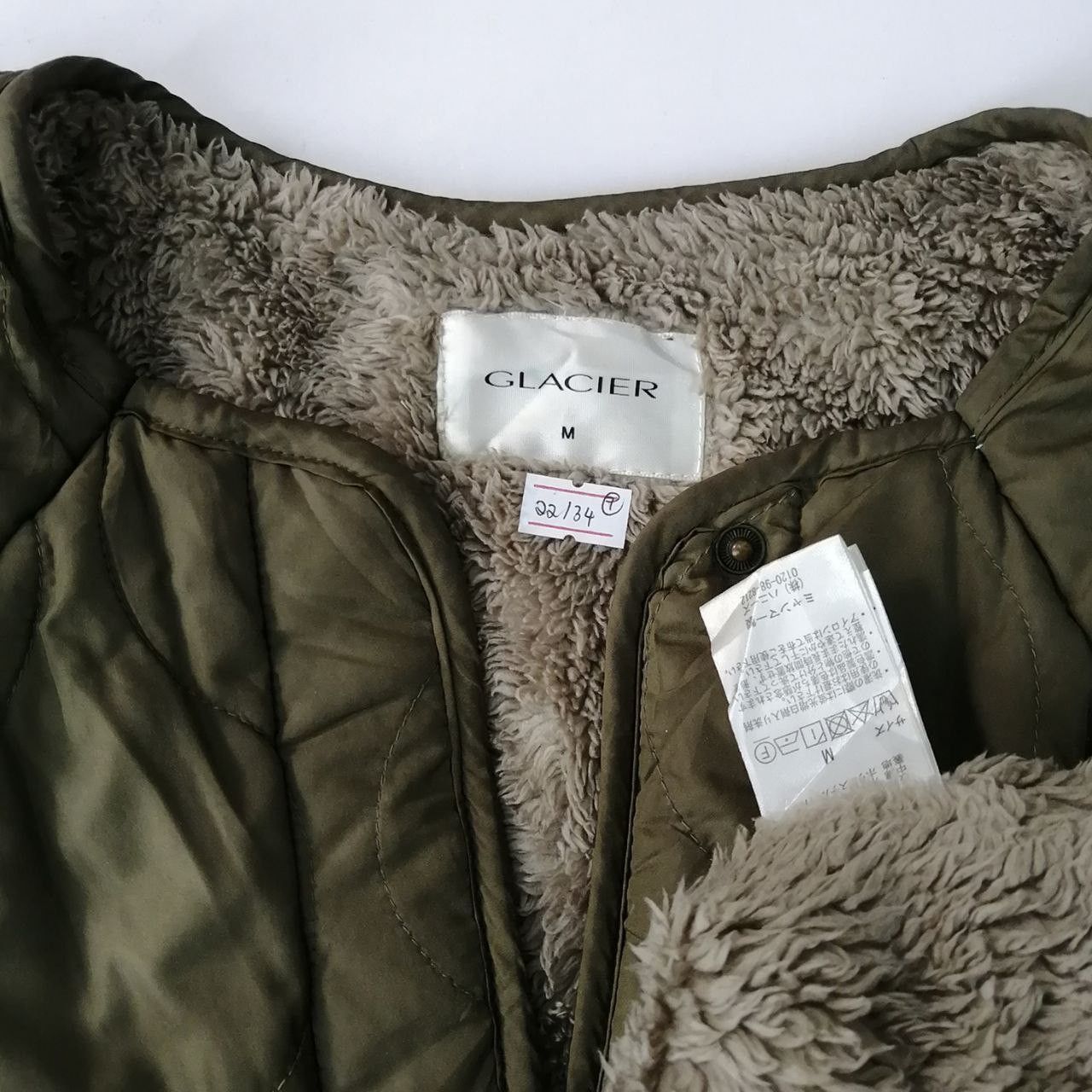 Other 🔥 Vintage Glacier Sherpa Puffer Jacket Size M / US 6-8 / IT 42-44 - 5 Thumbnail