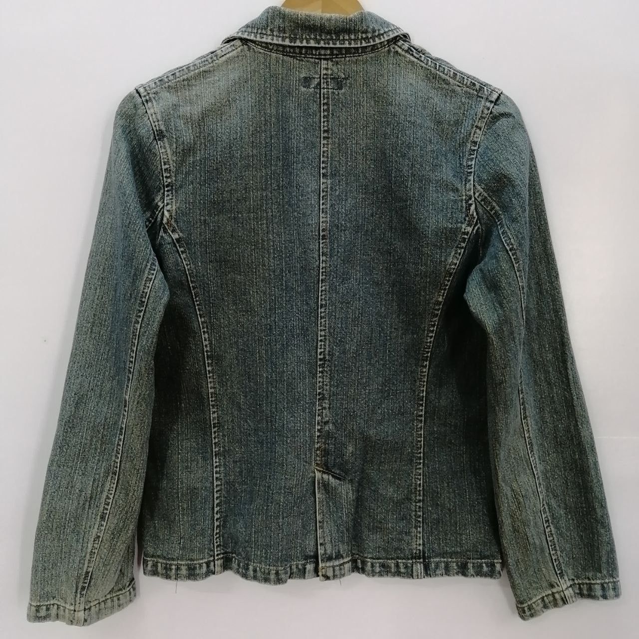 Other × Vintage 🔥Back Rush Denim Jacket Women Size L / US 10 / IT 46 - 3 Thumbnail