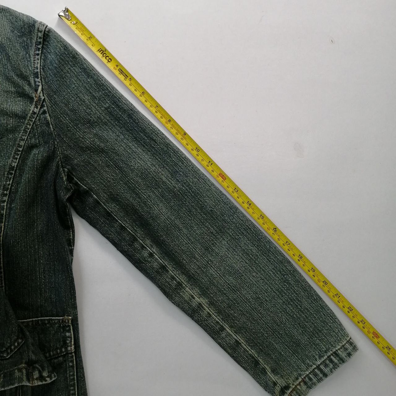 Other × Vintage 🔥Back Rush Denim Jacket Women Size L / US 10 / IT 46 - 4 Thumbnail