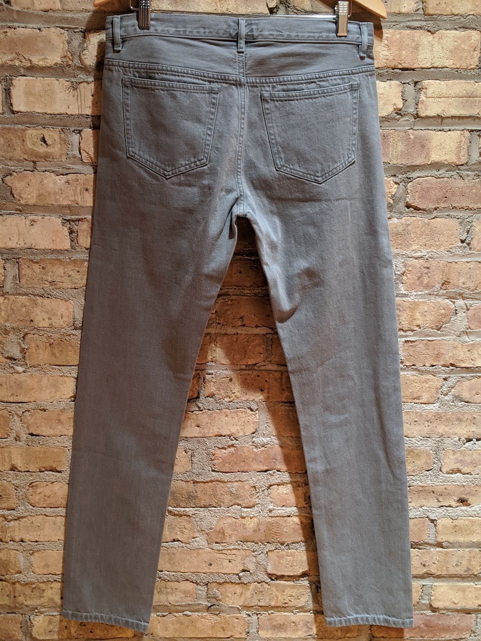 A.P.C. APC Petit New Standard Grey Selvedge Denim Size US 32 / EU 48 - 6 Thumbnail