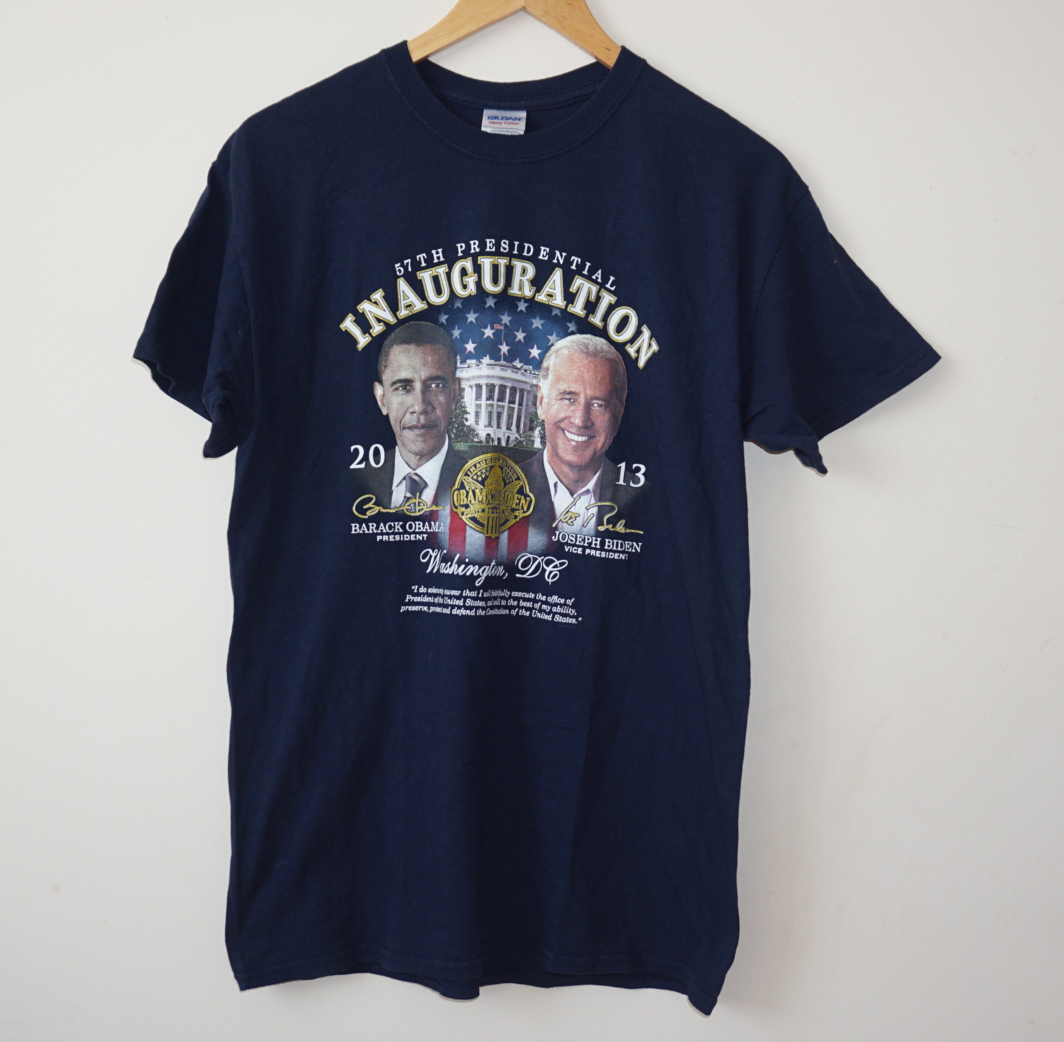 Other Barack Obama x Joe Biden 2013 Inaugational Tshirt Size US M / EU 48-50 / 2 - 1 Thumbnail