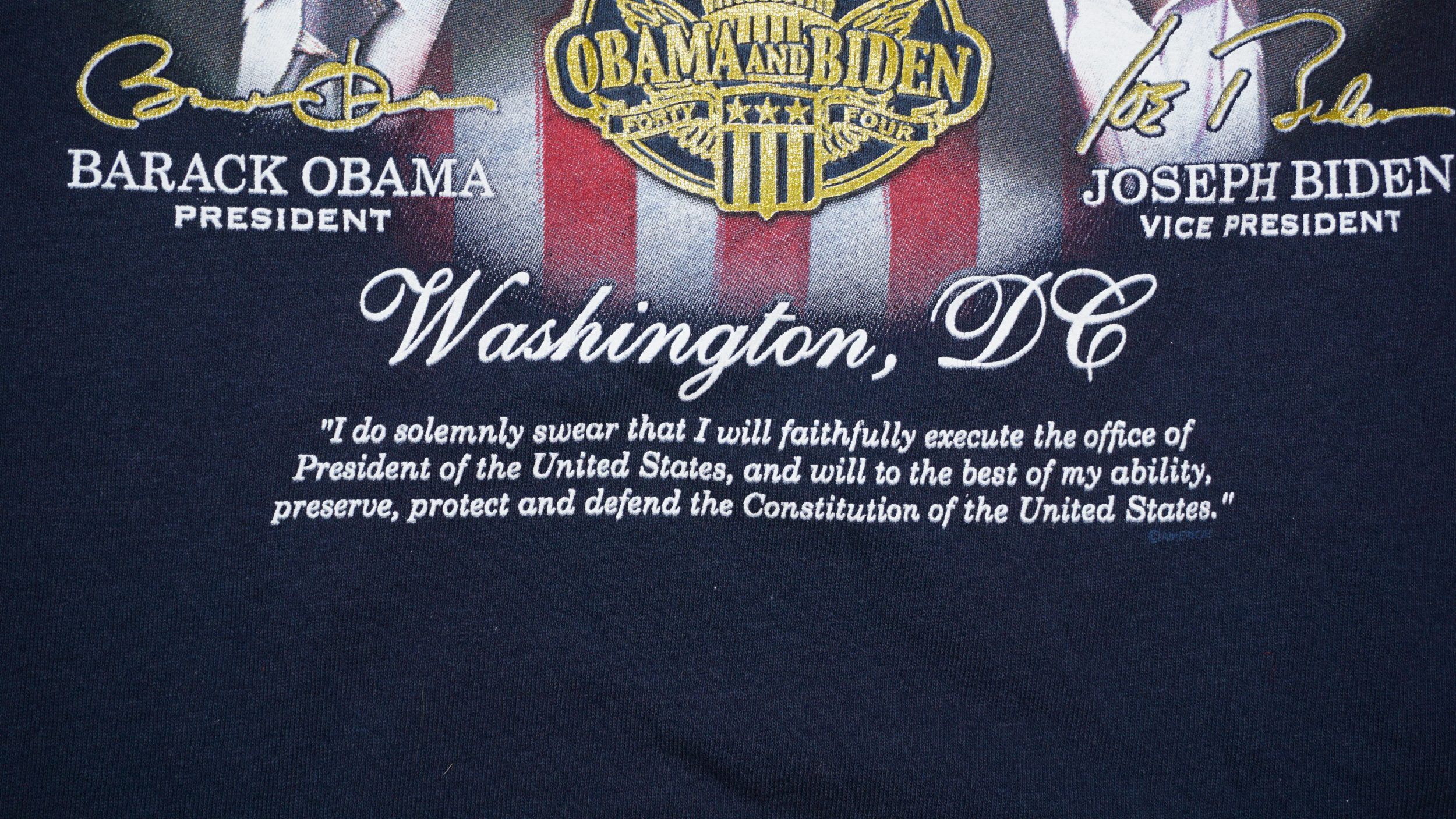 Other Barack Obama x Joe Biden 2013 Inaugational Tshirt Size US M / EU 48-50 / 2 - 4 Thumbnail