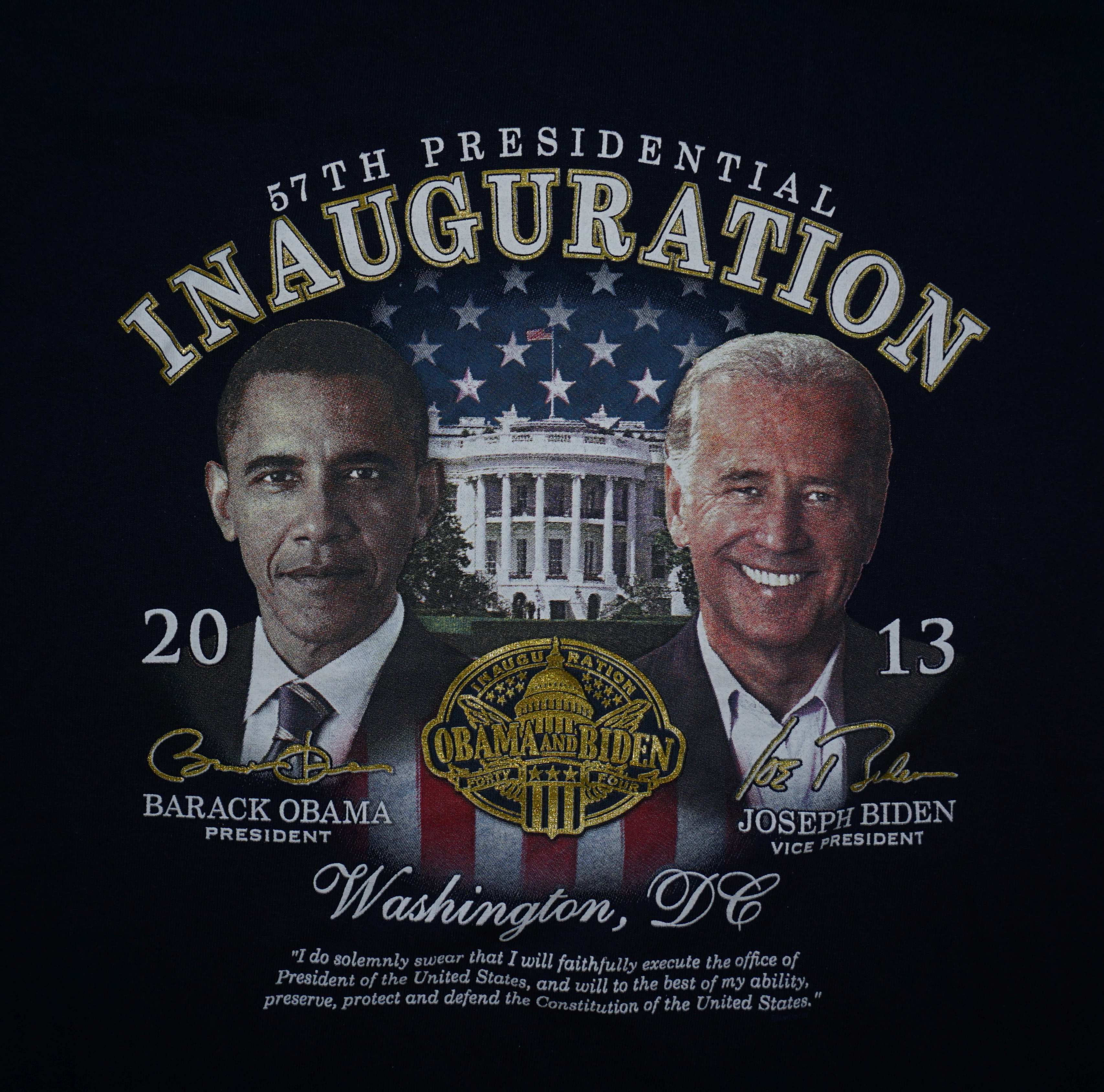 Other Barack Obama x Joe Biden 2013 Inaugational Tshirt Size US M / EU 48-50 / 2 - 3 Thumbnail