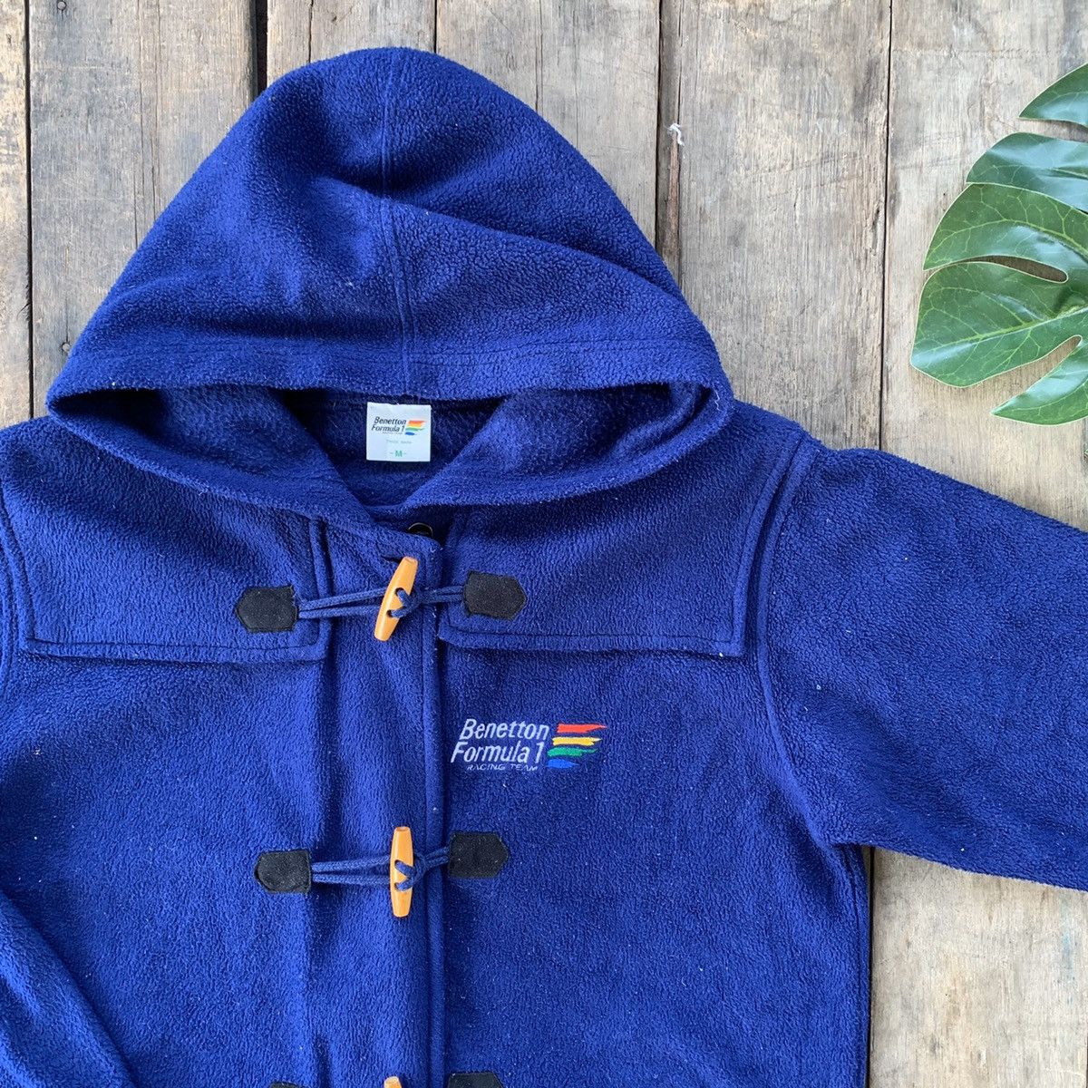 Benetton Fleece duffle coat