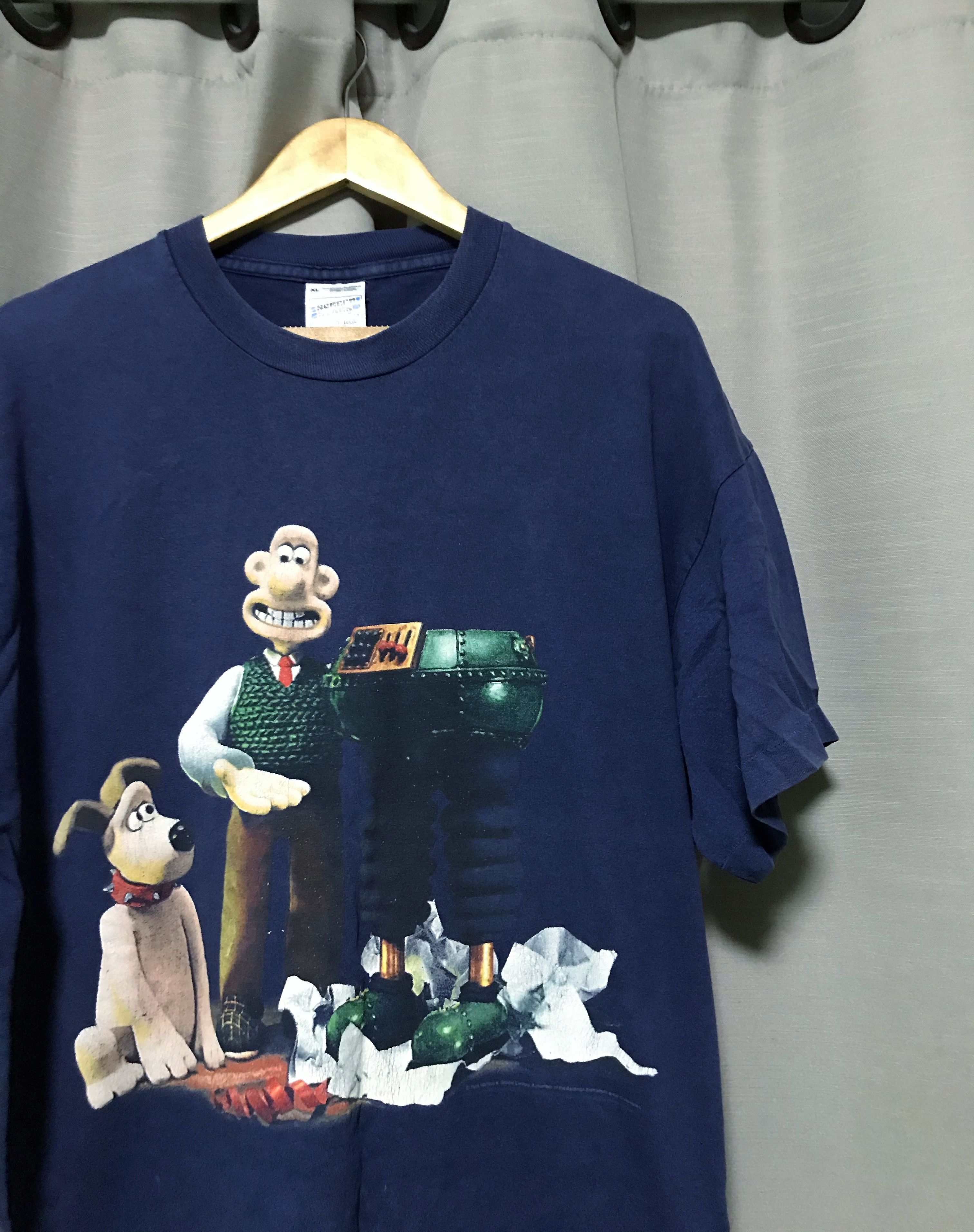 Vintage Vintage 1989 Wallace and Gromit 80s tee | Grailed