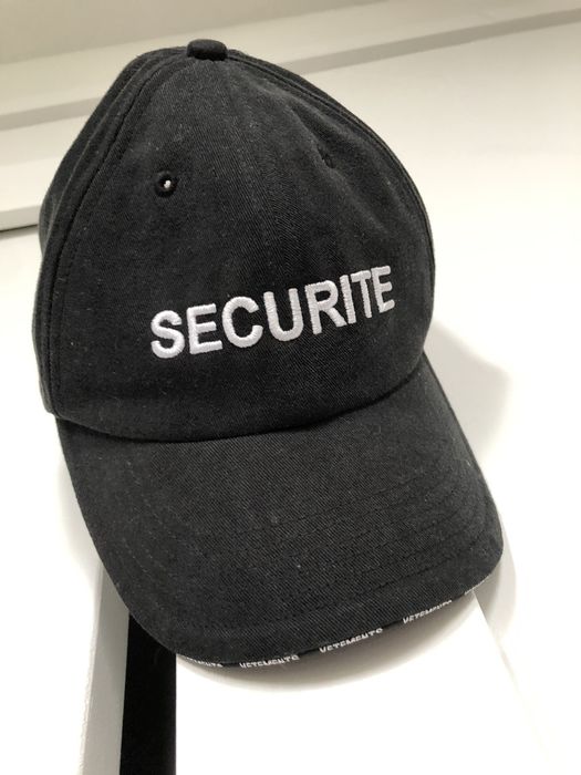 Vetements Securite hat | Grailed