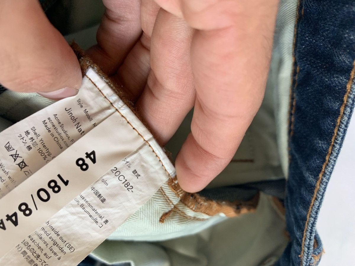 Acne Studios Jinoh Denim in Natural Size US 32 / EU 48 - 9 Thumbnail