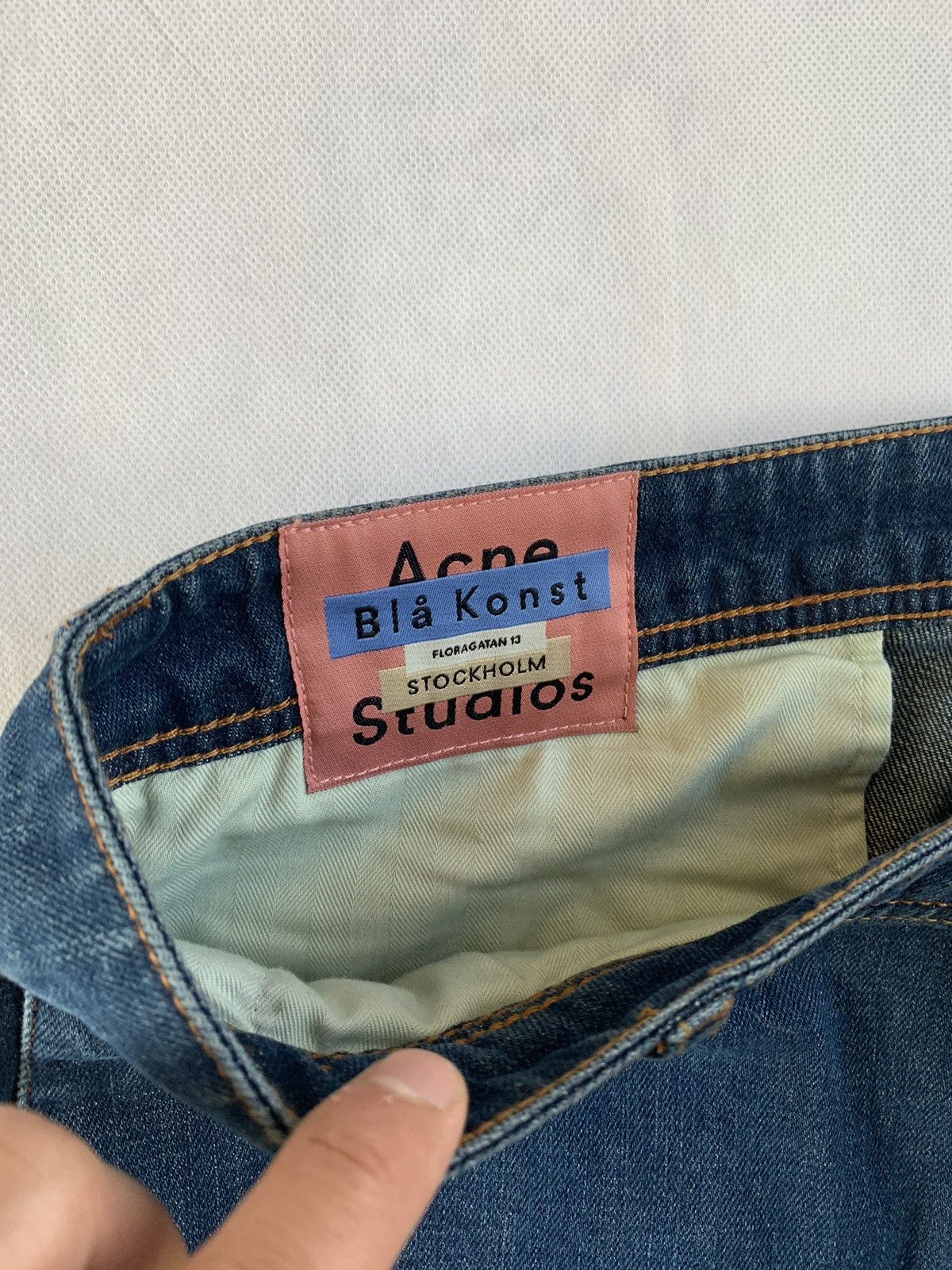 Acne Studios Jinoh Denim in Natural Size US 32 / EU 48 - 7 Thumbnail
