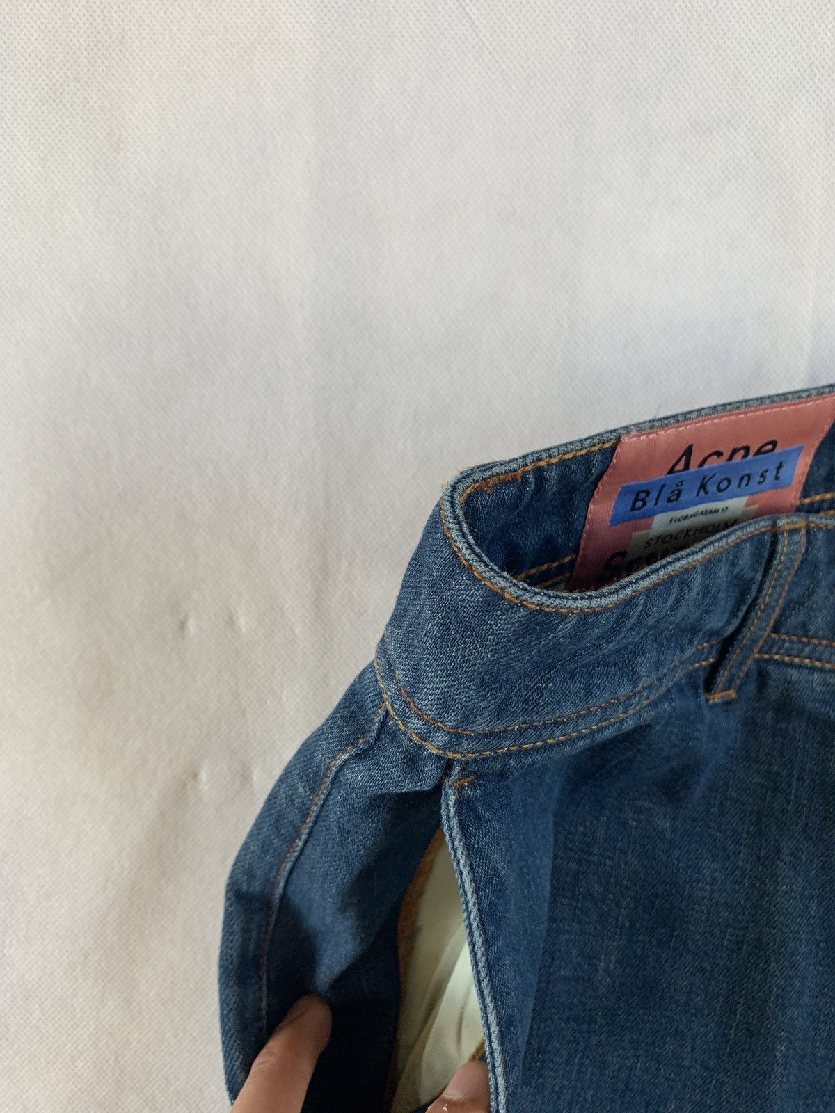 Acne Studios Jinoh Denim in Natural Size US 32 / EU 48 - 6 Thumbnail