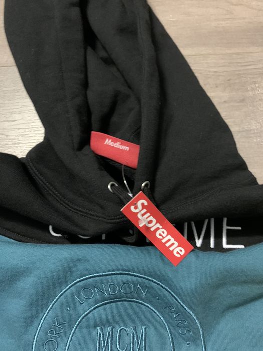 Supreme best sale mcm hoodie