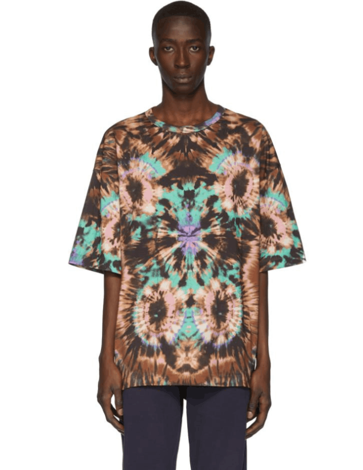 Dries Van Noten BNWT AW19 DRIES VAN NOTEN HARKY TIE-DYE TSHIRT M | Grailed