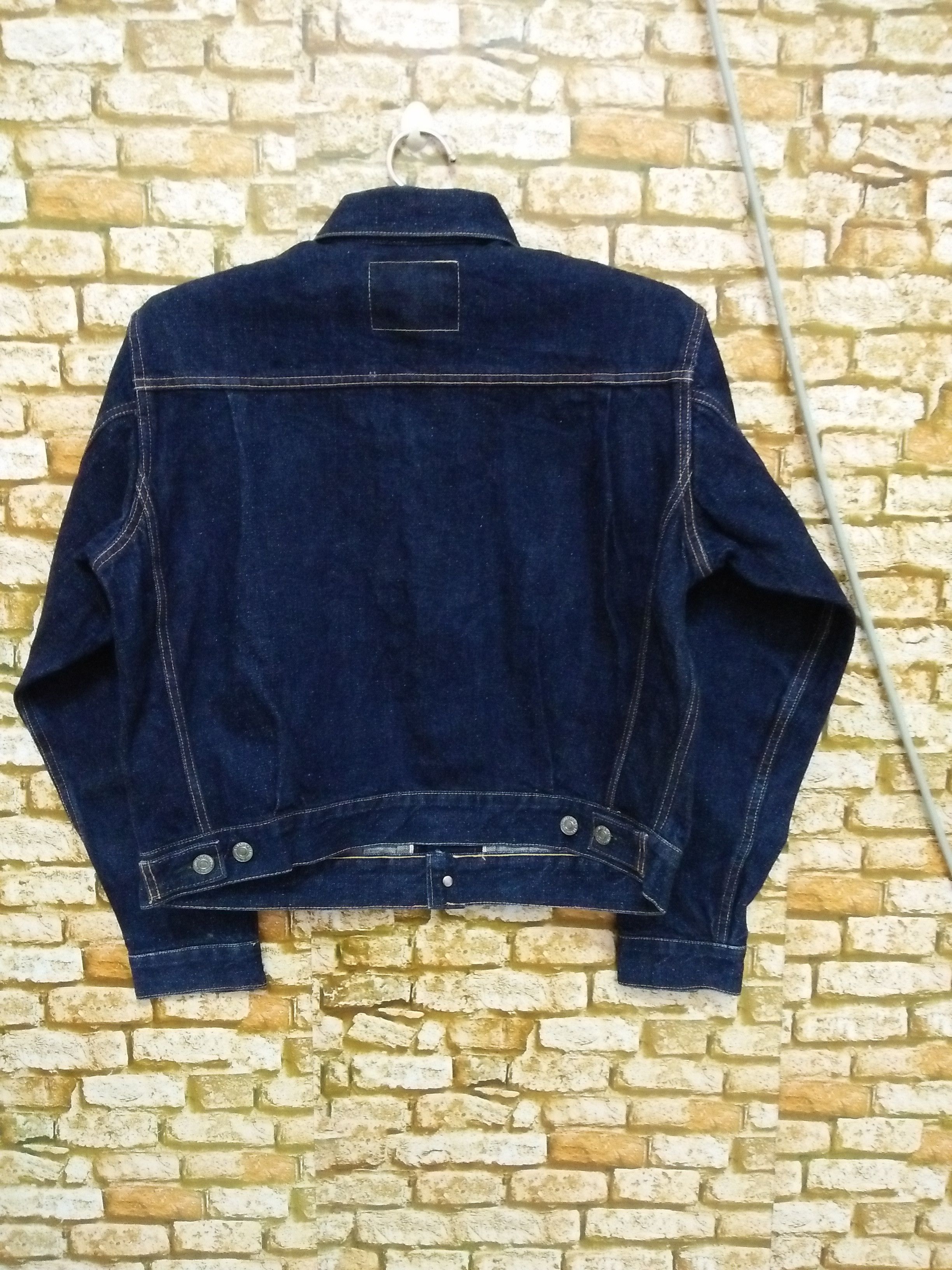 Denime DENIME JAPAN SELVEDGE DOUBLE POCKET DENIM JACKET (B61) Size US M / EU 48-50 / 2 - 3 Thumbnail