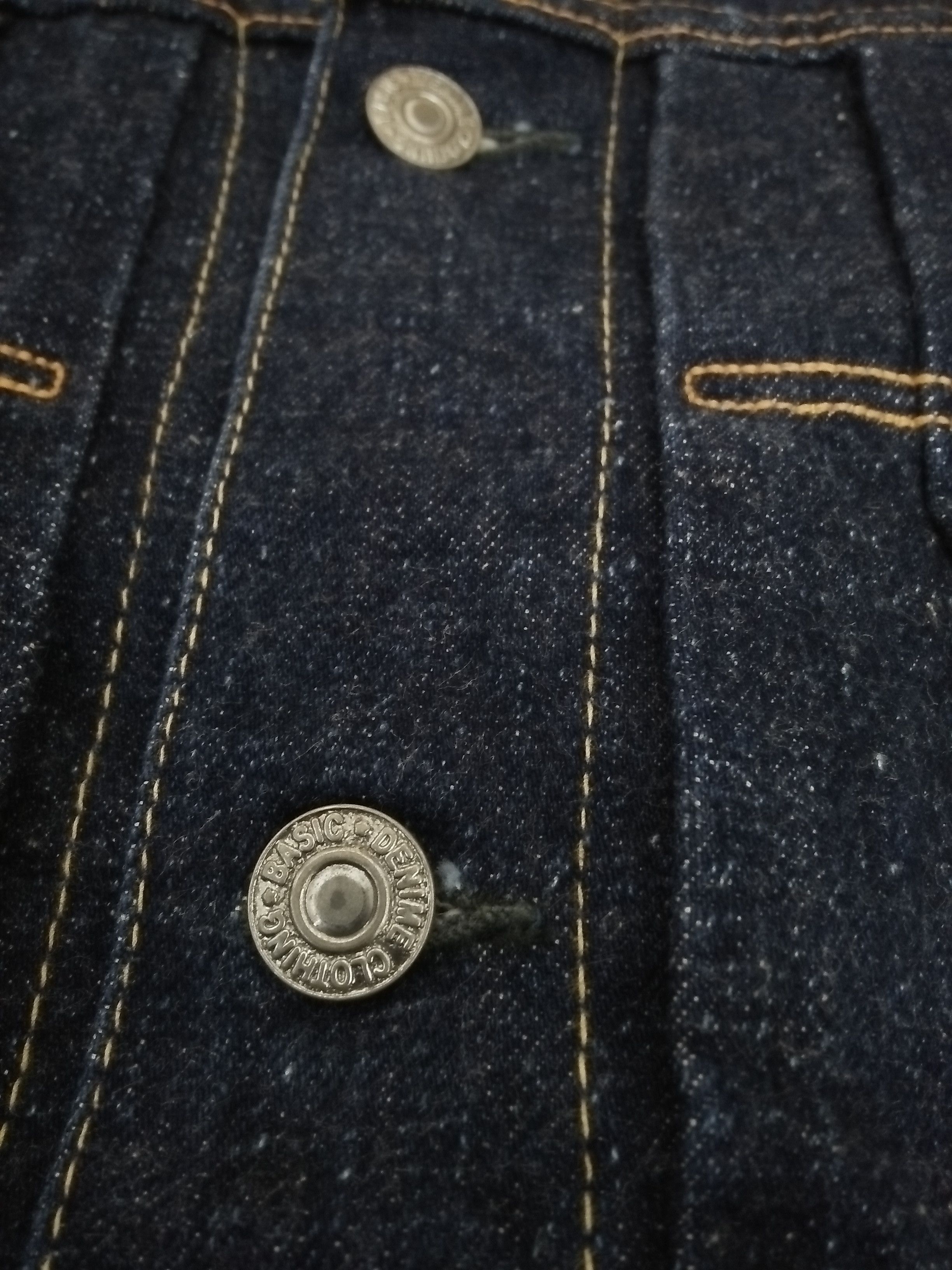 Denime DENIME JAPAN SELVEDGE DOUBLE POCKET DENIM JACKET (B61) Size US M / EU 48-50 / 2 - 5 Thumbnail