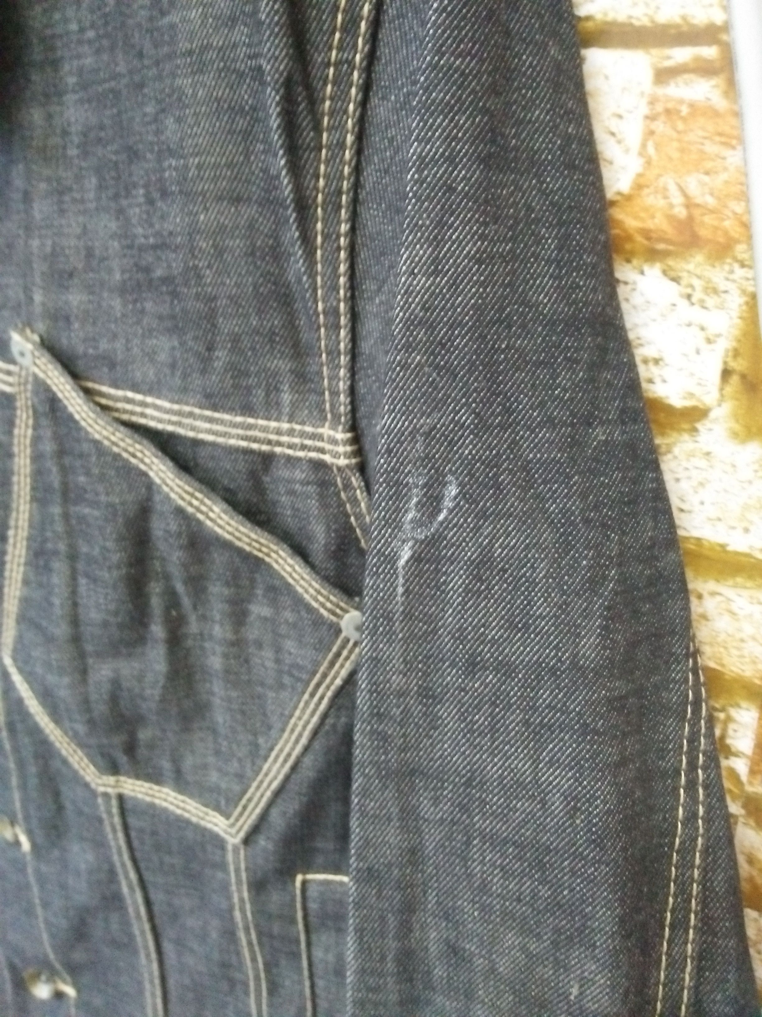 Sean John 90s SEAN JOHN HEAVY DENIM JACKET 4 POCKET (A967) Size US L / EU 52-54 / 3 - 2 Thumbnail