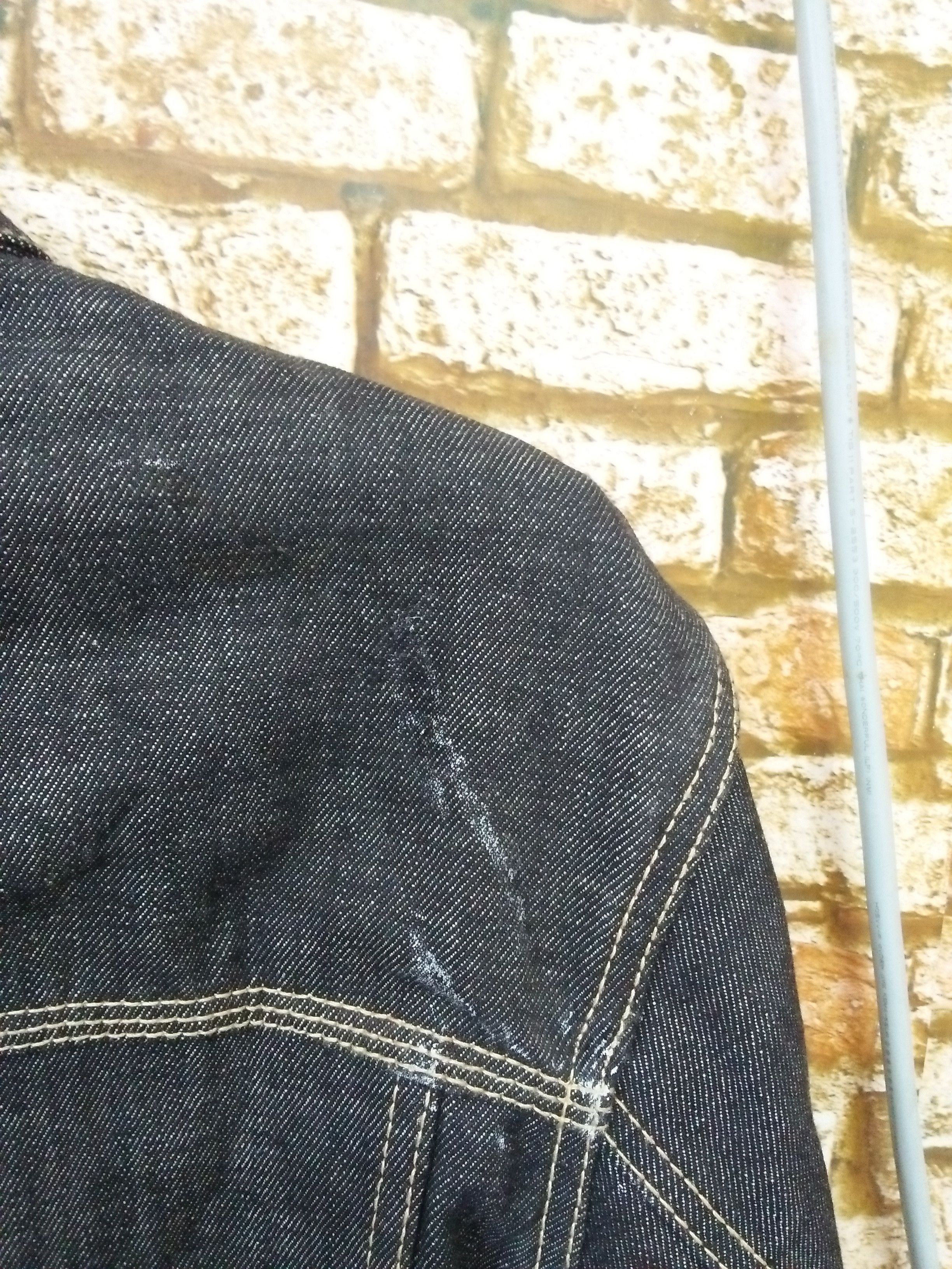 Sean John 90s SEAN JOHN HEAVY DENIM JACKET 4 POCKET (A967) Size US L / EU 52-54 / 3 - 5 Thumbnail