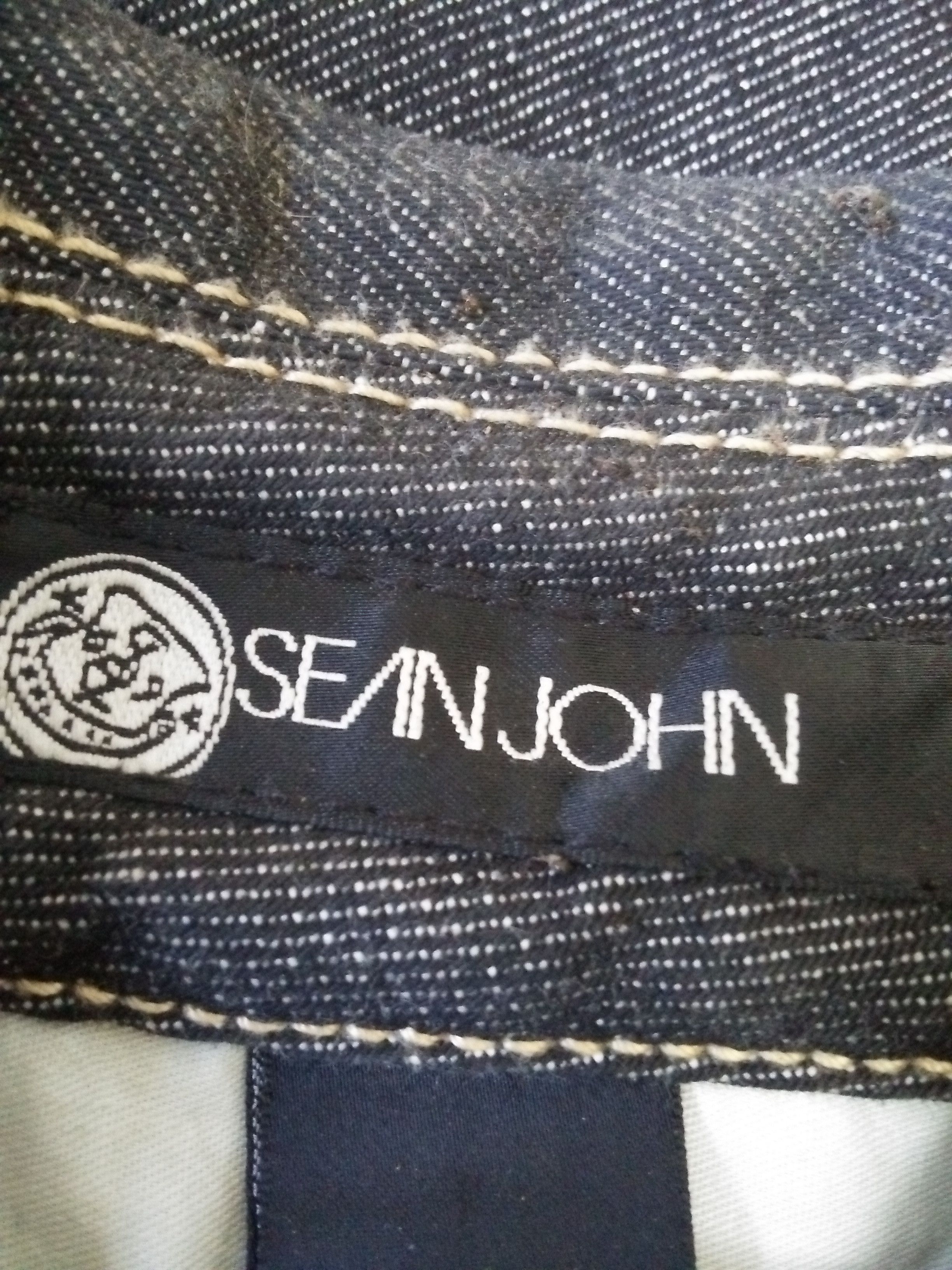 Sean John 90s SEAN JOHN HEAVY DENIM JACKET 4 POCKET (A967) Size US L / EU 52-54 / 3 - 12 Thumbnail