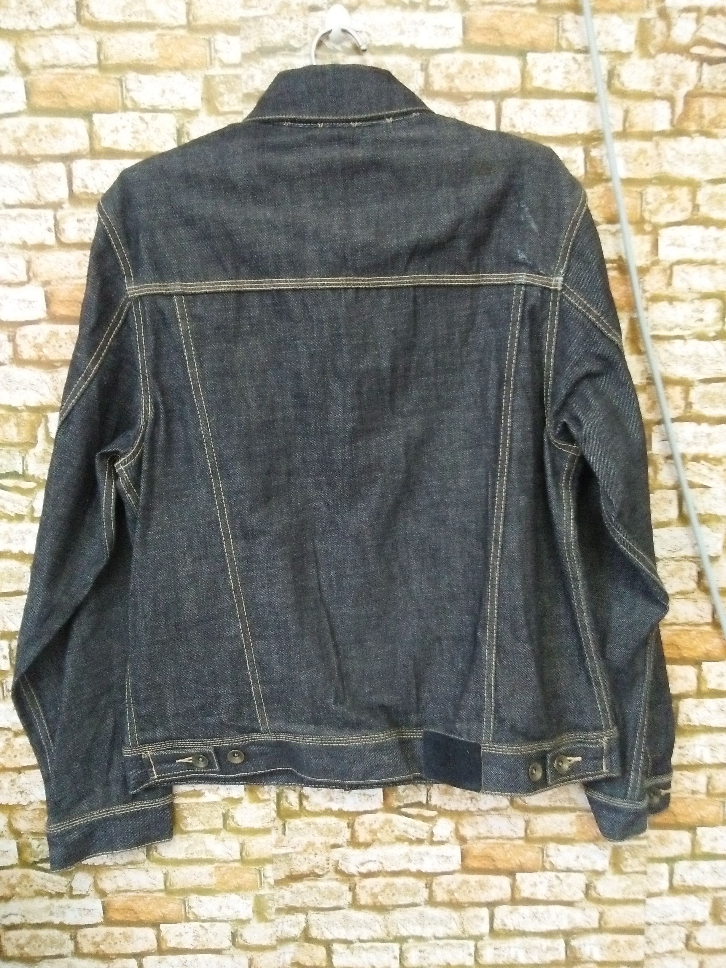 Sean John 90s SEAN JOHN HEAVY DENIM JACKET 4 POCKET (A967) Size US L / EU 52-54 / 3 - 4 Thumbnail
