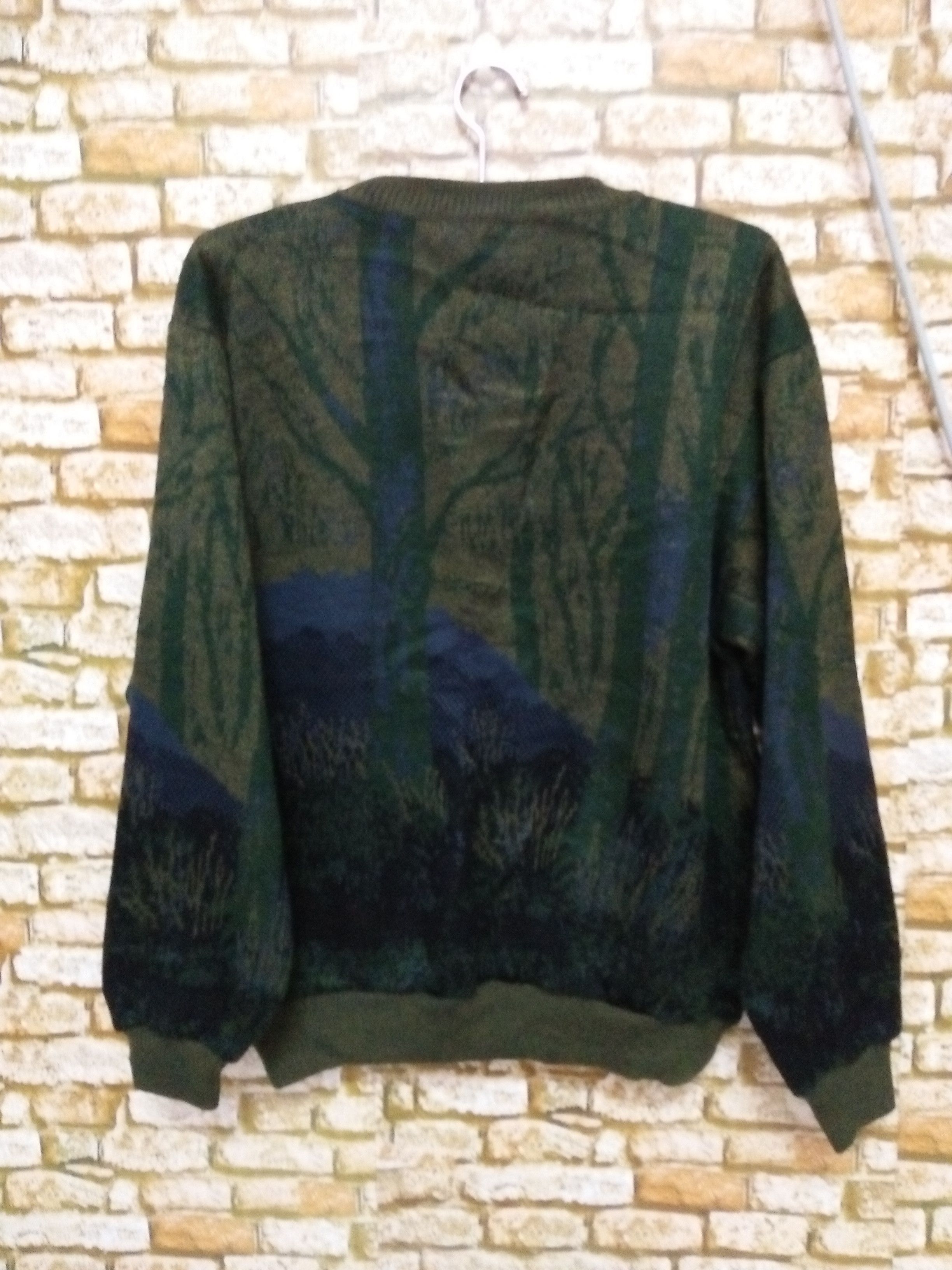Japanese Brand SHELPIE JAPAN ART HUNTING SWEATER (B100) Size US L / EU 52-54 / 3 - 3 Thumbnail