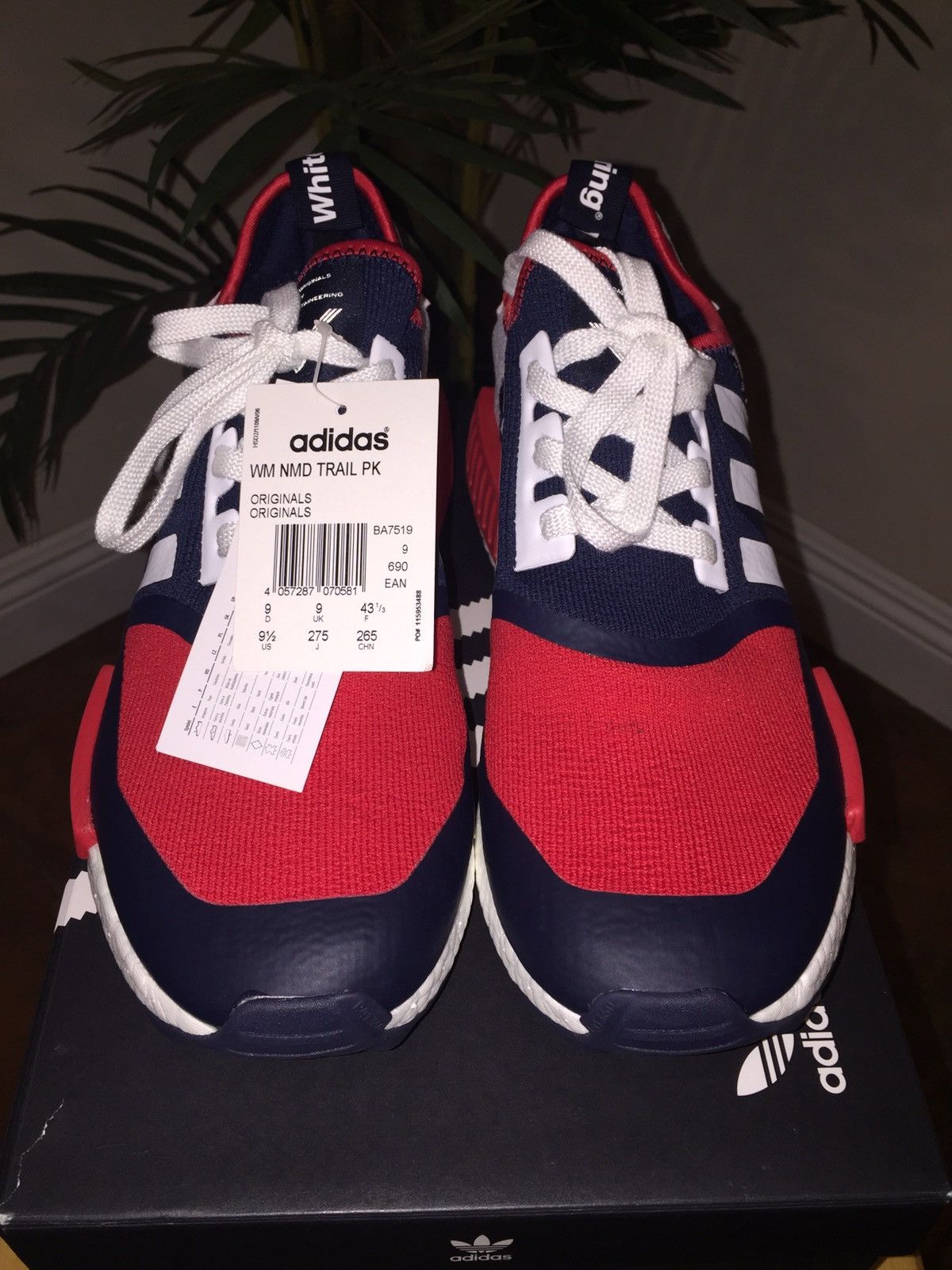 NMD R1 Trail Collegiate Navy